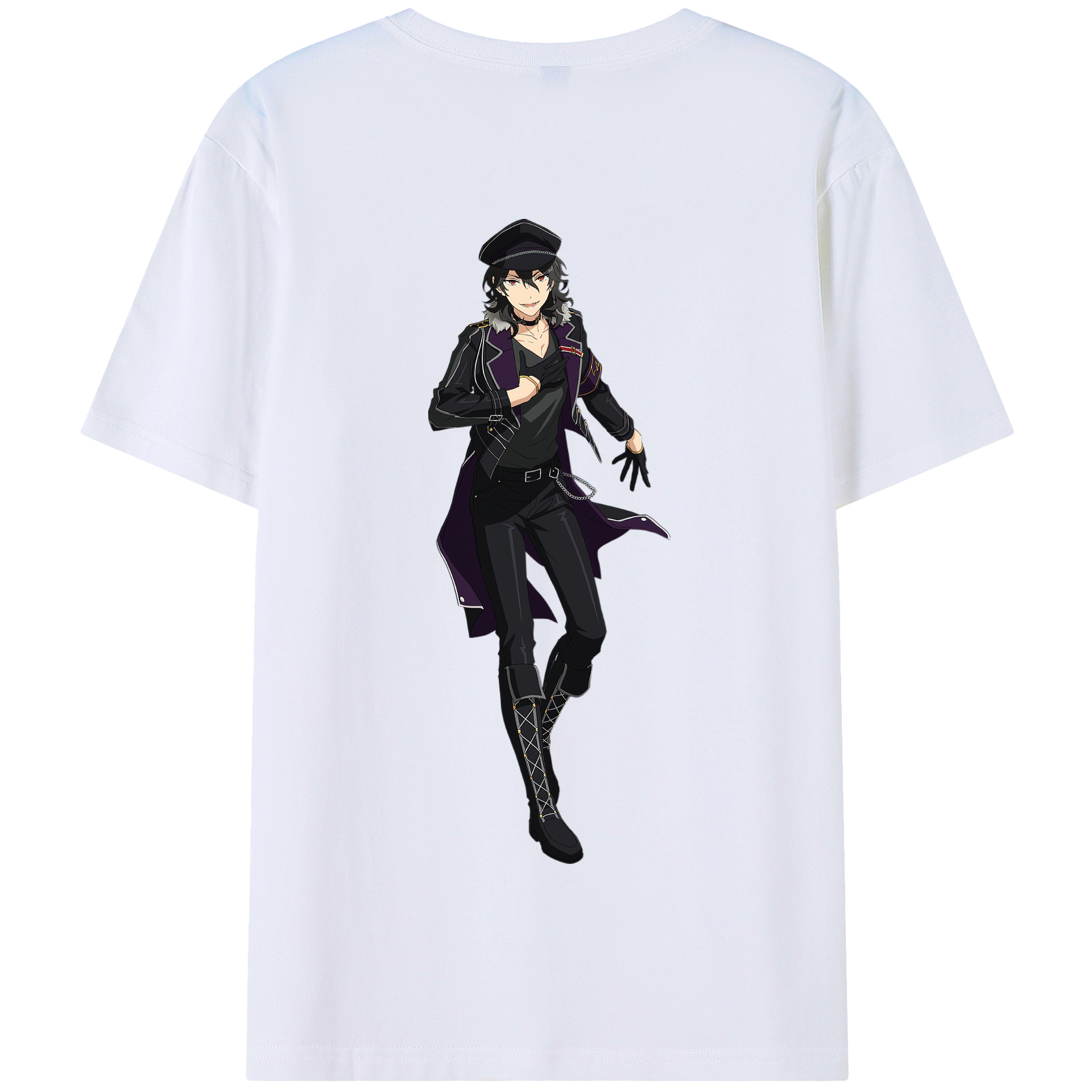 （画像用） あんさんぶるスターズ! Ensemble Stars 綿100％半袖Tシャツ（背面プリント）