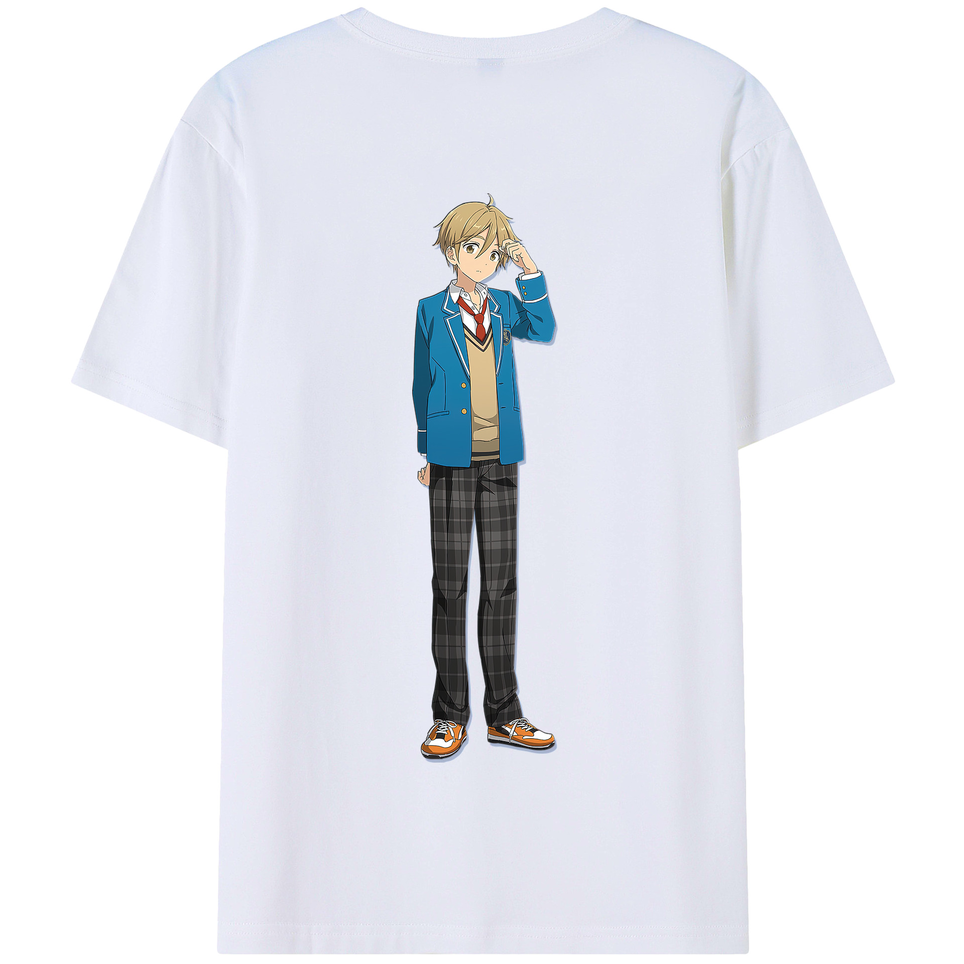 （画像用） あんさんぶるスターズ! Ensemble Stars 綿100％半袖Tシャツ（背面プリント）