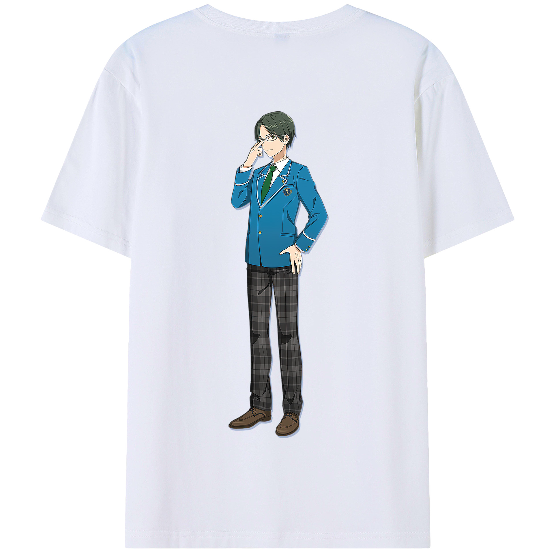 （画像用） あんさんぶるスターズ! Ensemble Stars 綿100％半袖Tシャツ（背面プリント）