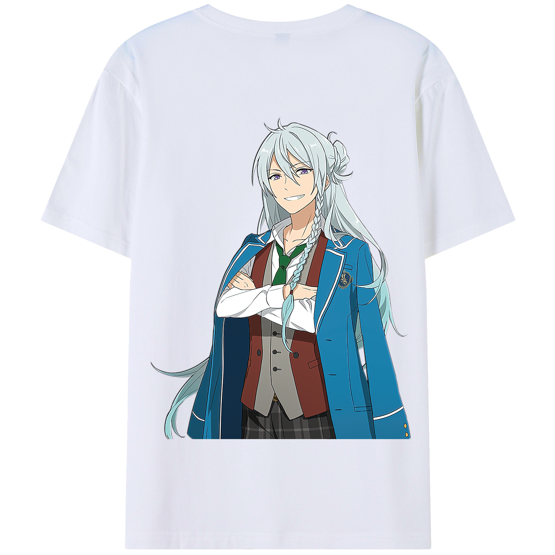 （画像用） あんさんぶるスターズ! Ensemble Stars 綿100％半袖Tシャツ（背面プリント）