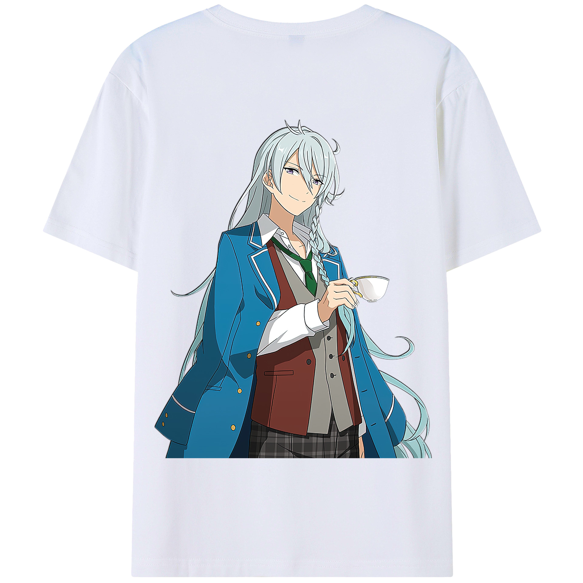 （画像用） あんさんぶるスターズ! Ensemble Stars 綿100％半袖Tシャツ（背面プリント）