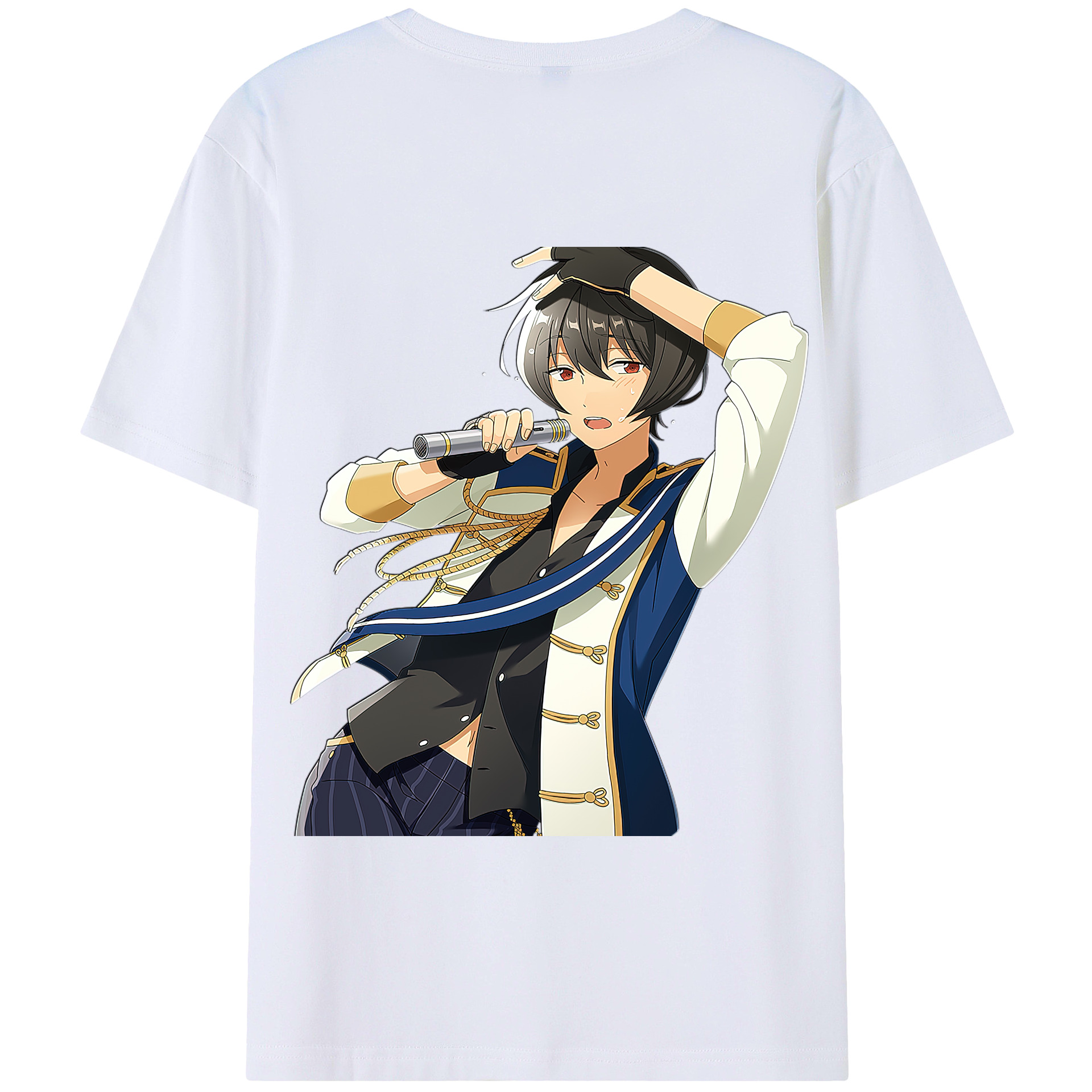 （画像用） あんさんぶるスターズ! Ensemble Stars 綿100％半袖Tシャツ（背面プリント）