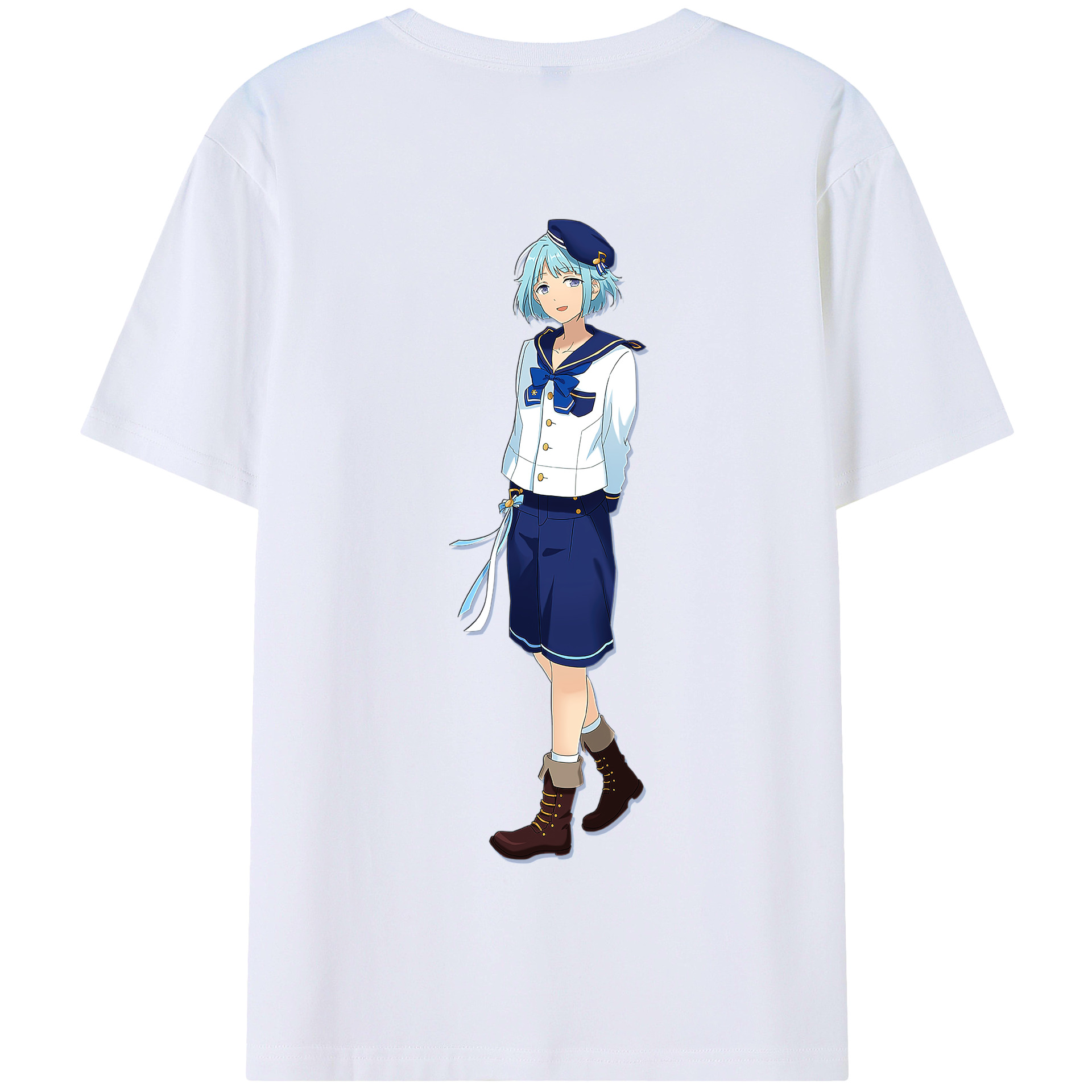 （画像用） あんさんぶるスターズ! Ensemble Stars 綿100％半袖Tシャツ（背面プリント）