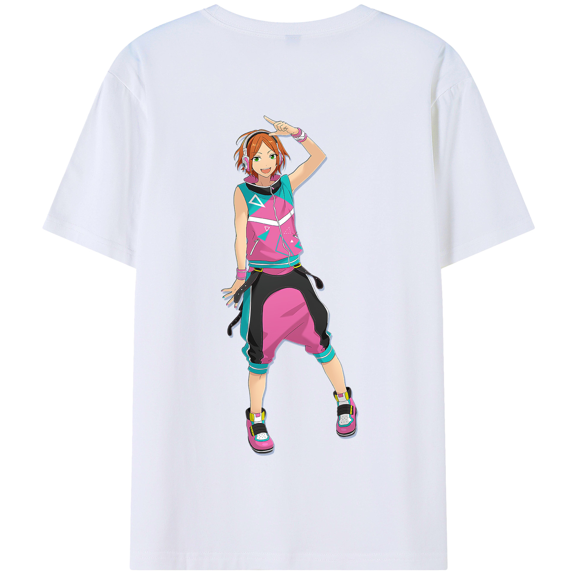 （画像用） あんさんぶるスターズ! Ensemble Stars 綿100％半袖Tシャツ（背面プリント）
