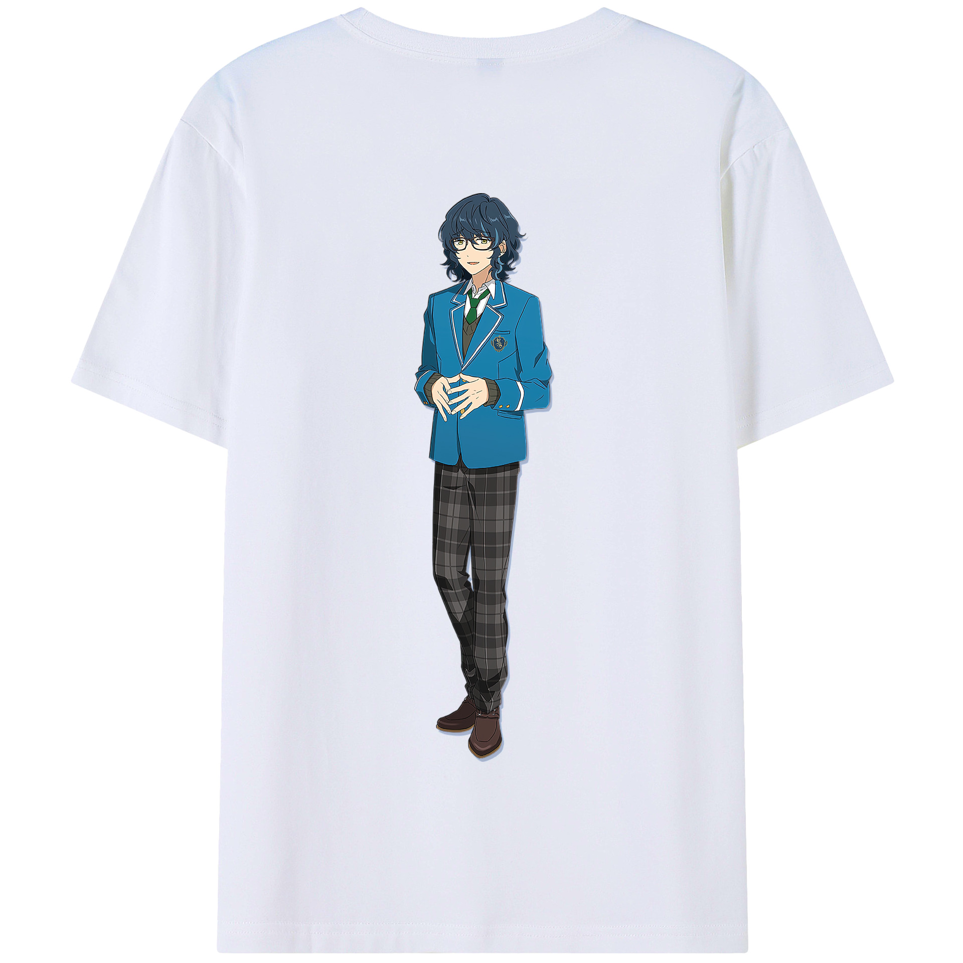 （画像用） あんさんぶるスターズ! Ensemble Stars 綿100％半袖Tシャツ（背面プリント）
