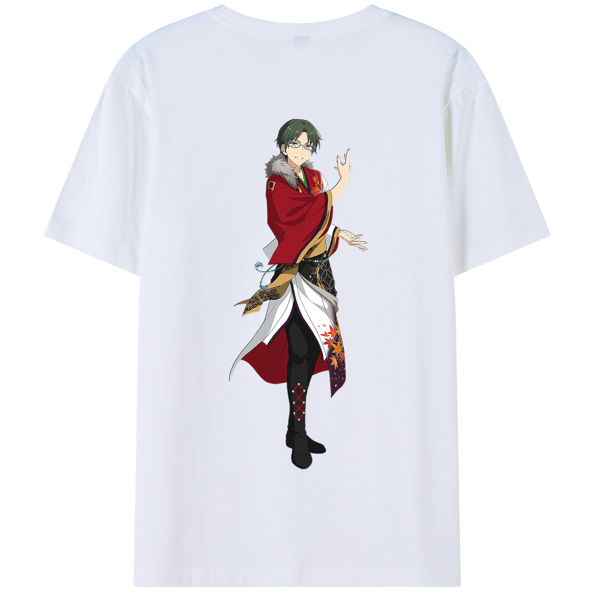 （画像用） あんさんぶるスターズ! Ensemble Stars 綿100％半袖Tシャツ（背面プリント）