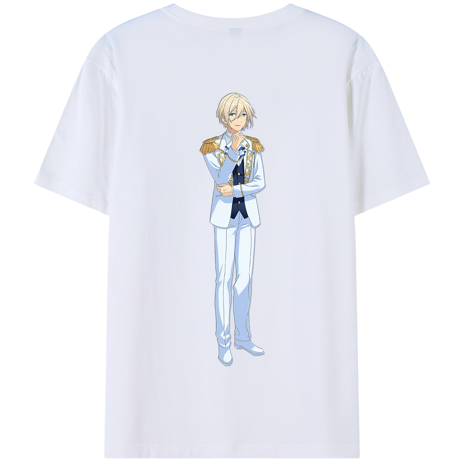 （画像用） あんさんぶるスターズ! Ensemble Stars 綿100％半袖Tシャツ（背面プリント）