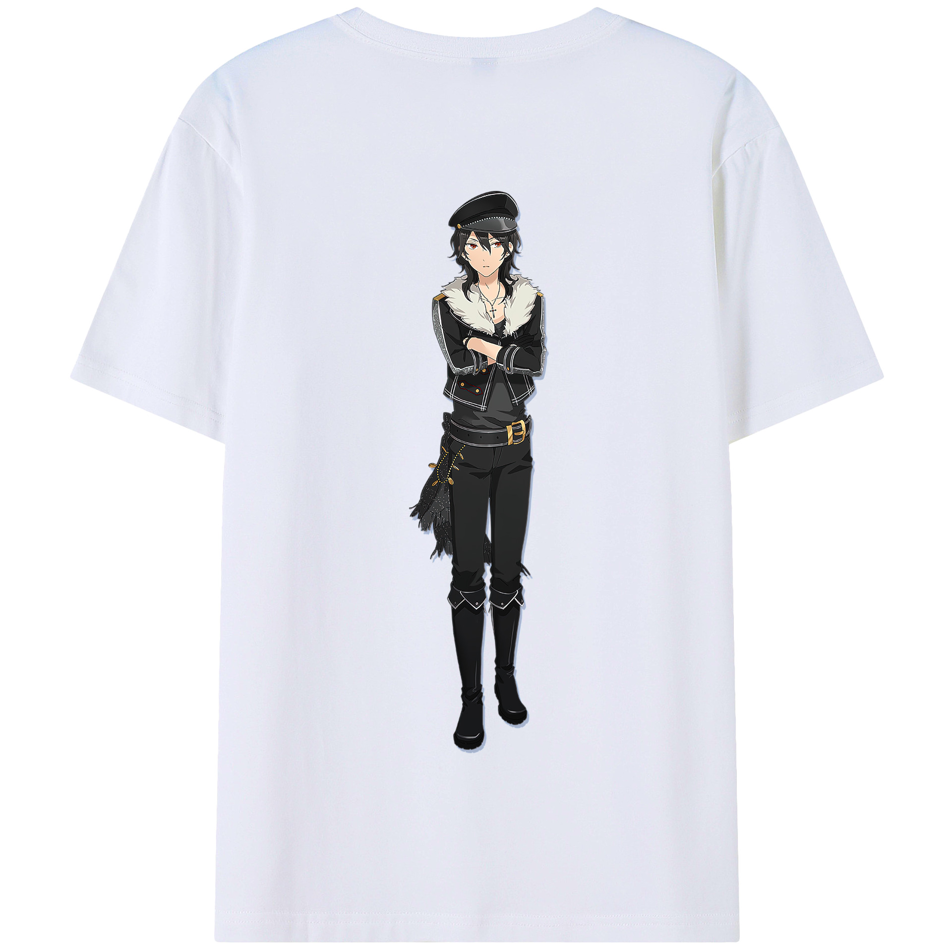 （画像用） あんさんぶるスターズ! Ensemble Stars 綿100％半袖Tシャツ（背面プリント）