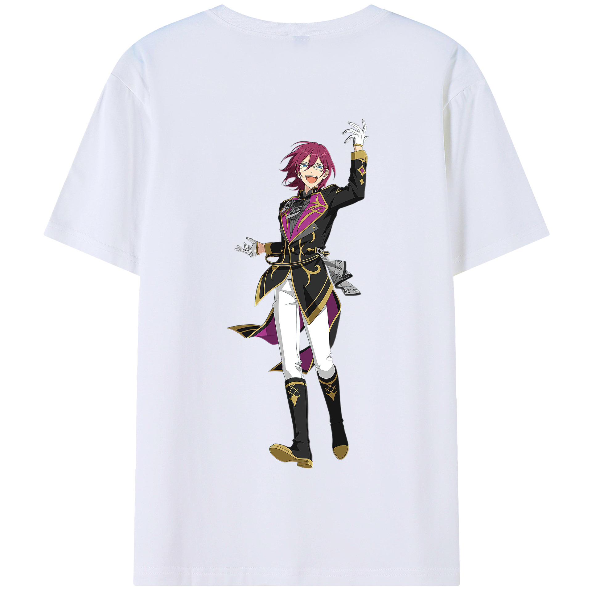 （画像用） あんさんぶるスターズ! Ensemble Stars 綿100％半袖Tシャツ（背面プリント）