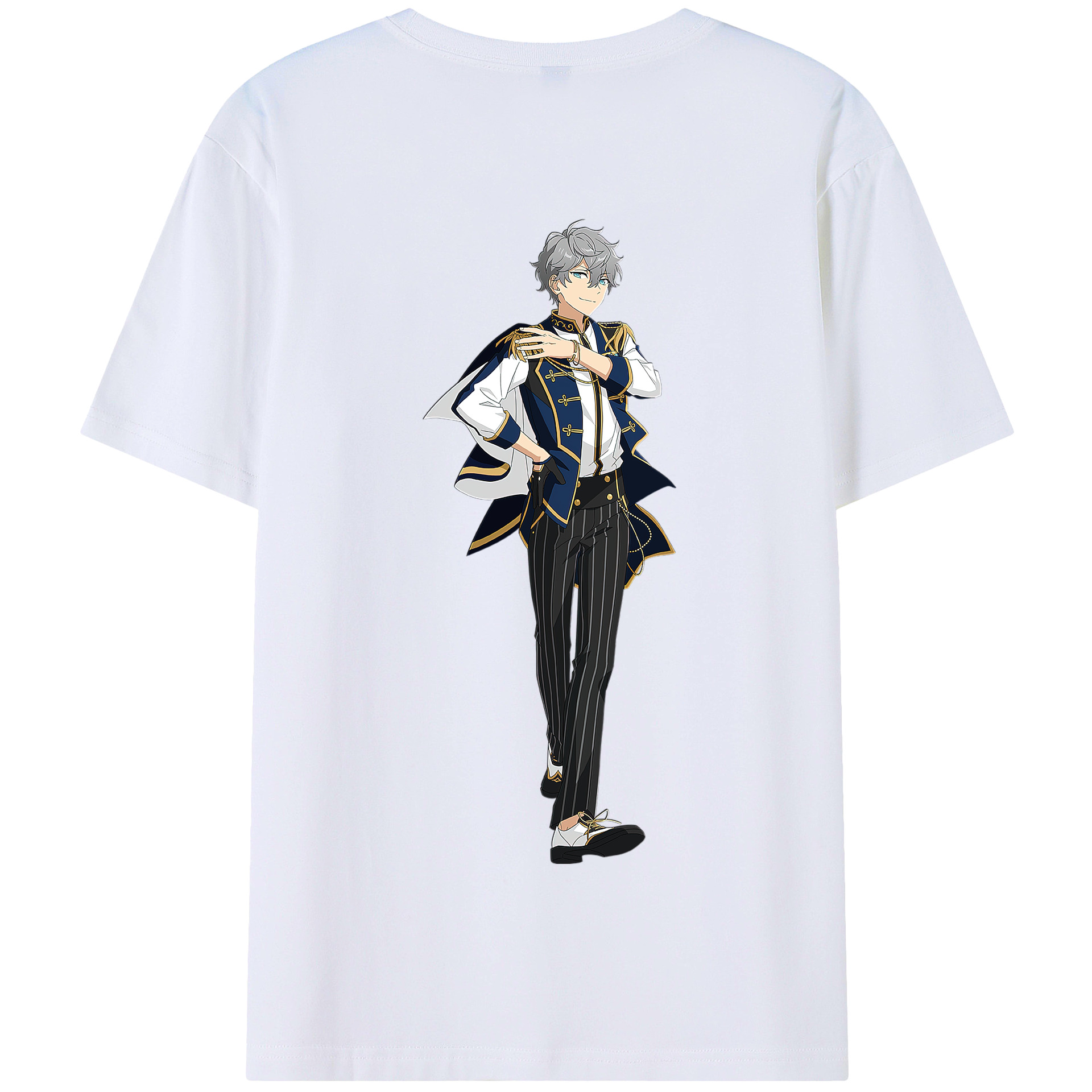 （画像用） あんさんぶるスターズ! Ensemble Stars 綿100％半袖Tシャツ（背面プリント）