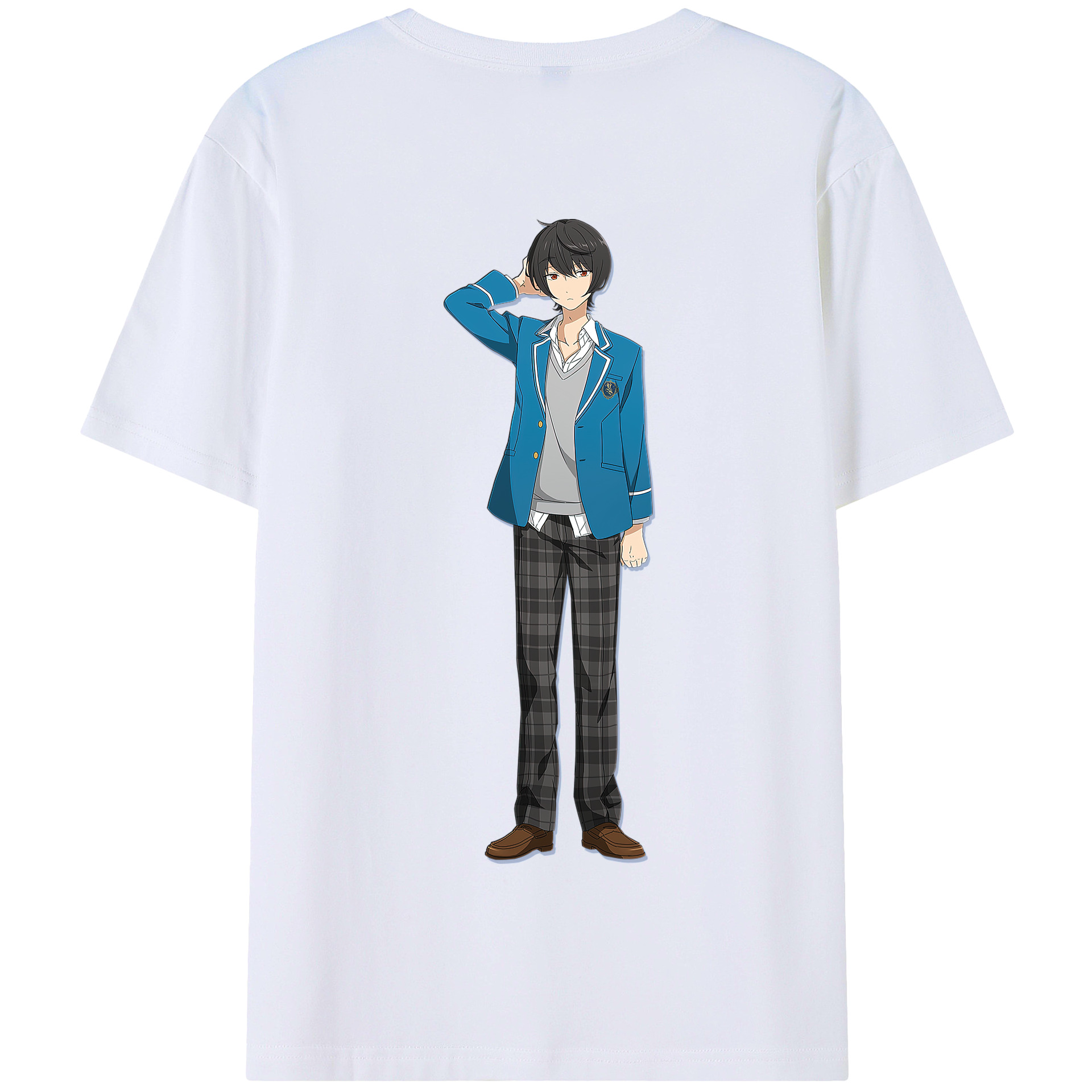 （画像用） あんさんぶるスターズ! Ensemble Stars 綿100％半袖Tシャツ（背面プリント）
