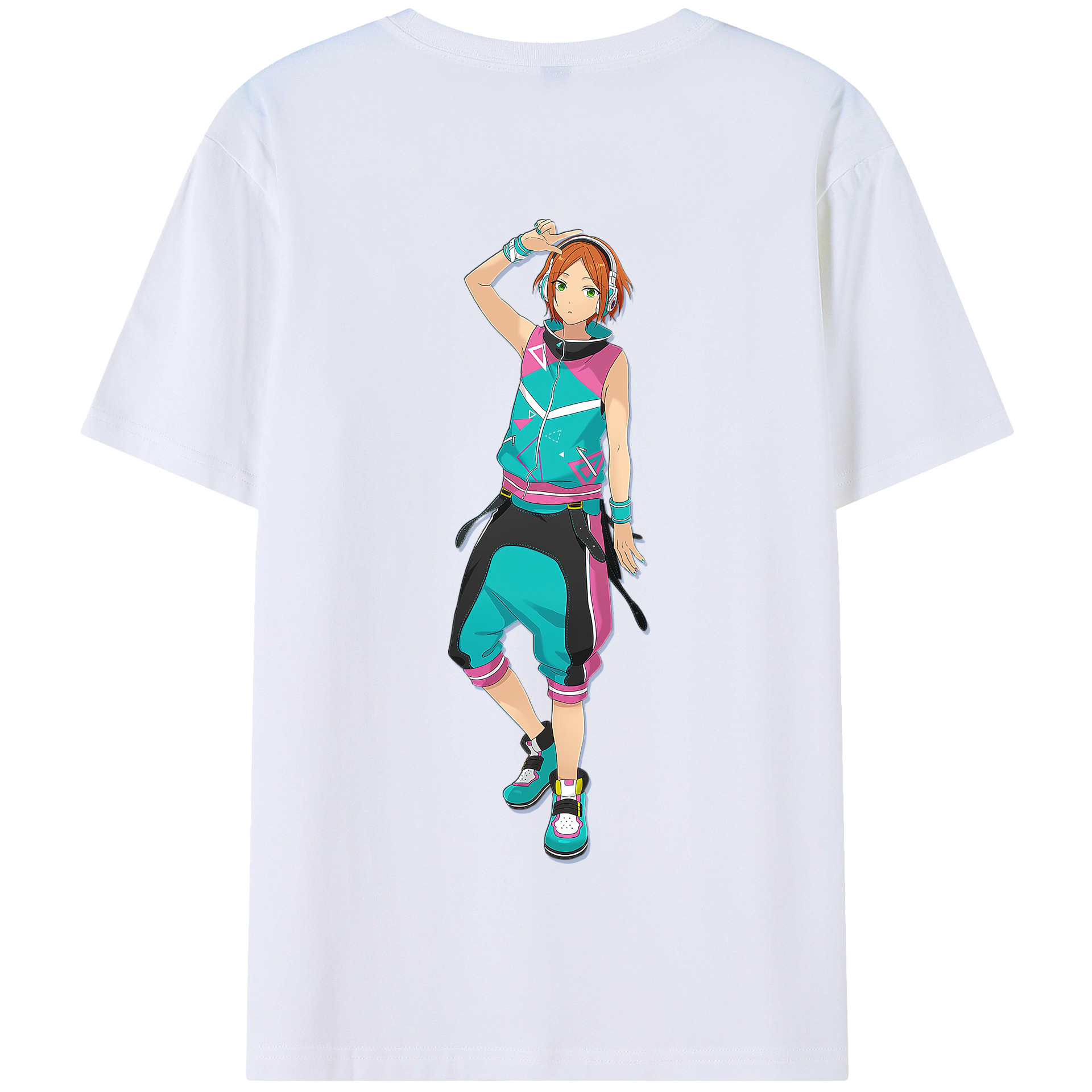 （画像用） あんさんぶるスターズ! Ensemble Stars 綿100％半袖Tシャツ（背面プリント）
