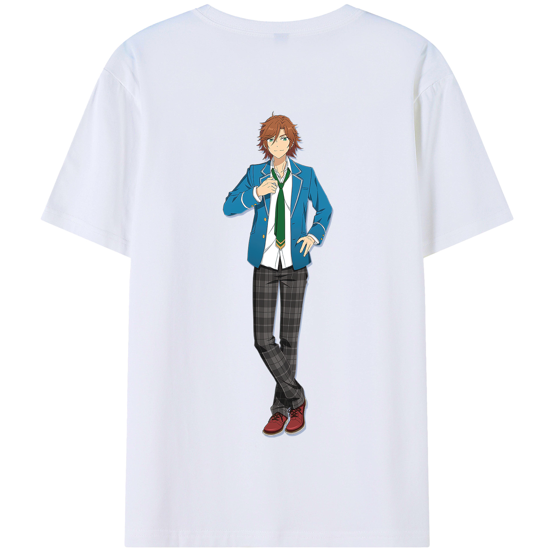 （画像用） あんさんぶるスターズ! Ensemble Stars 綿100％半袖Tシャツ（背面プリント）