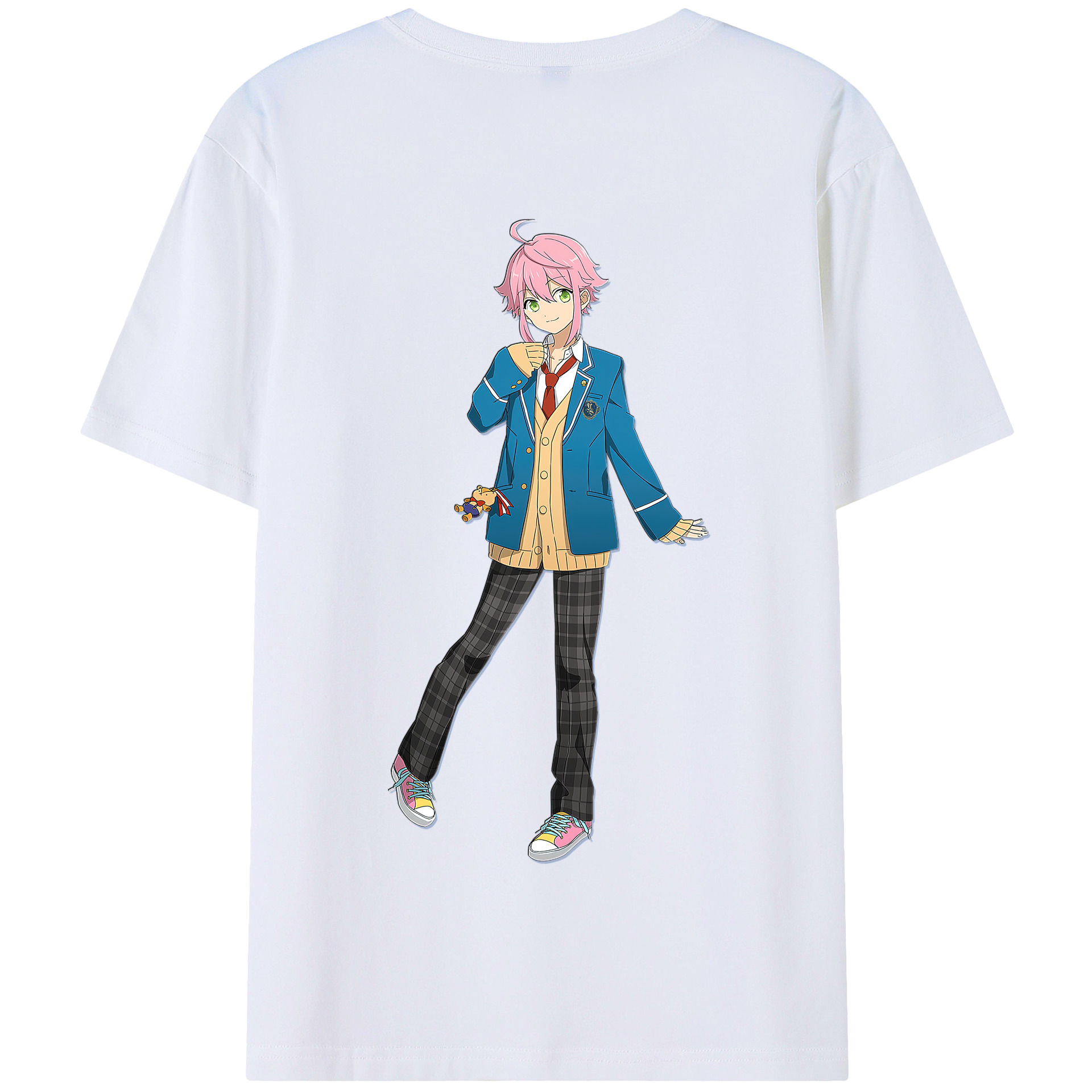 （画像用） あんさんぶるスターズ! Ensemble Stars 綿100％半袖Tシャツ（背面プリント）