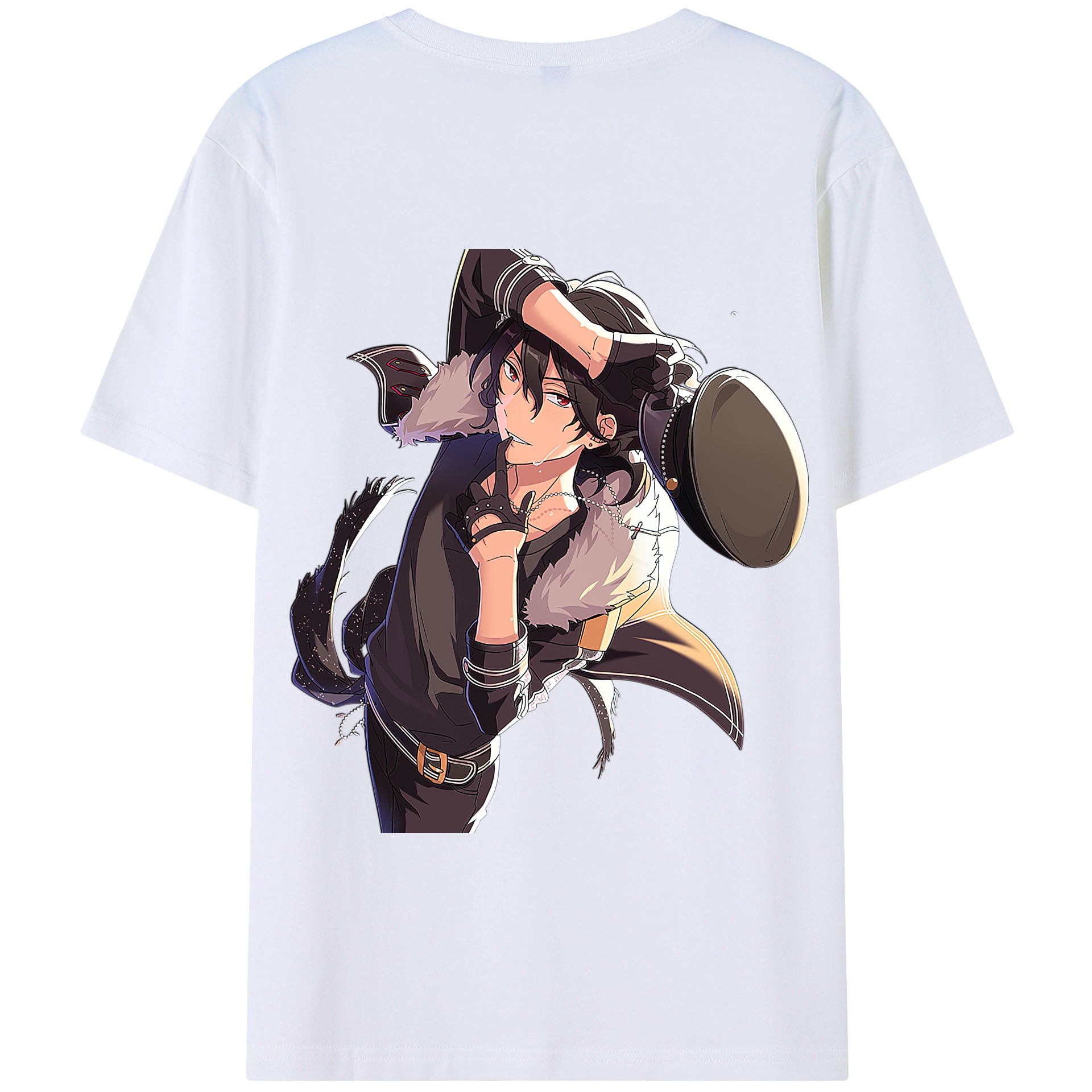（画像用） あんさんぶるスターズ! Ensemble Stars 綿100％半袖Tシャツ（背面プリント）