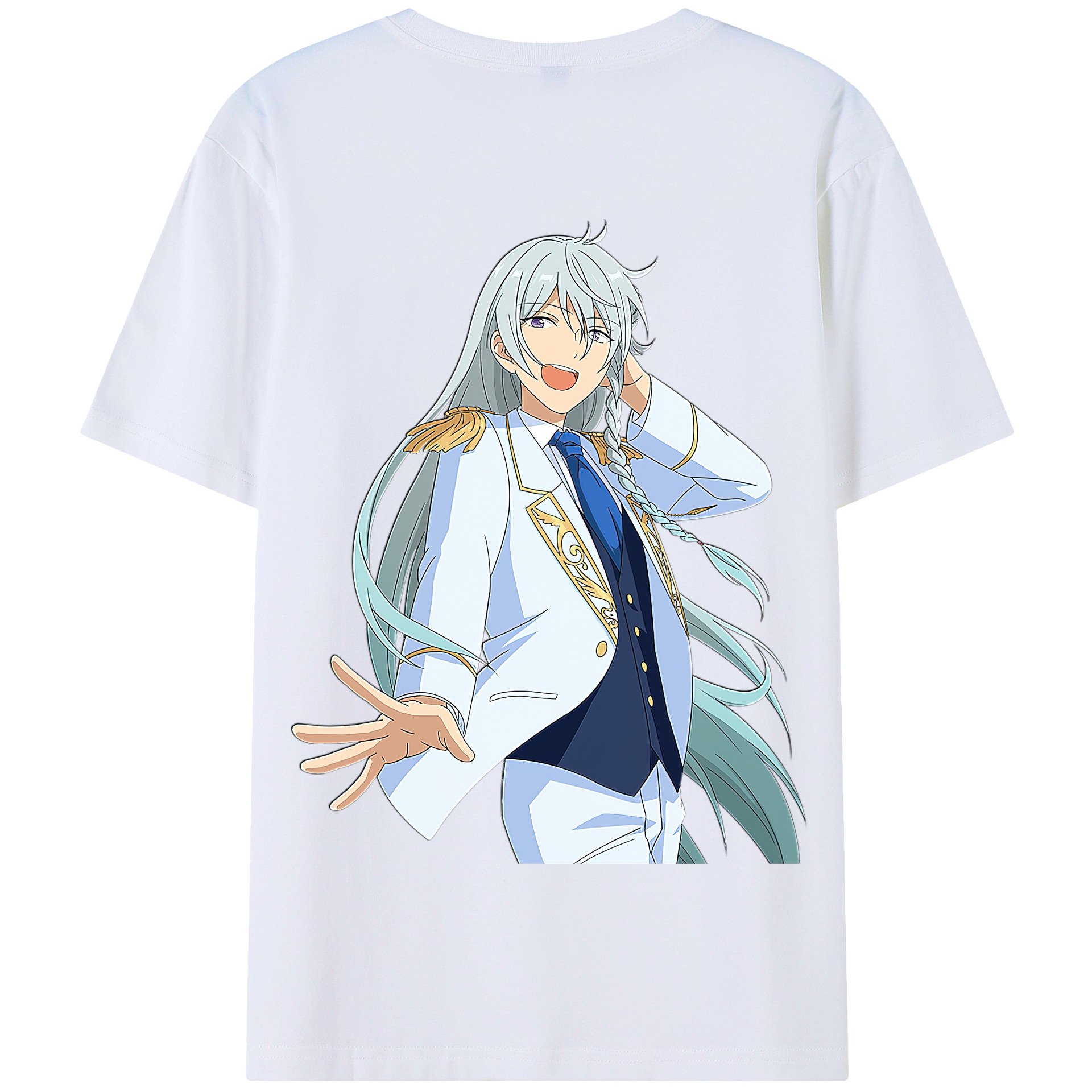 （画像用） あんさんぶるスターズ! Ensemble Stars 綿100％半袖Tシャツ（背面プリント）