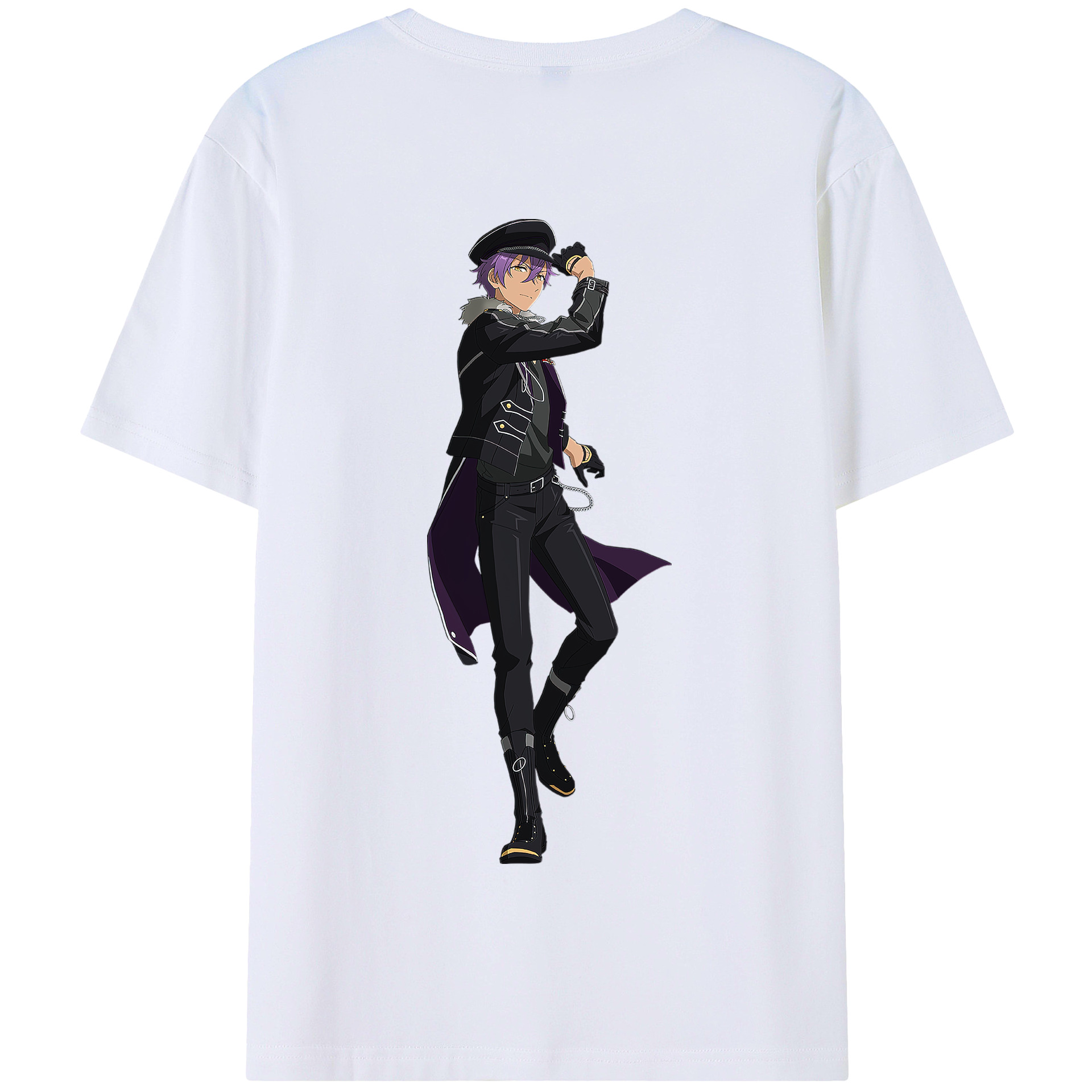 （画像用） あんさんぶるスターズ! Ensemble Stars 綿100％半袖Tシャツ（背面プリント）