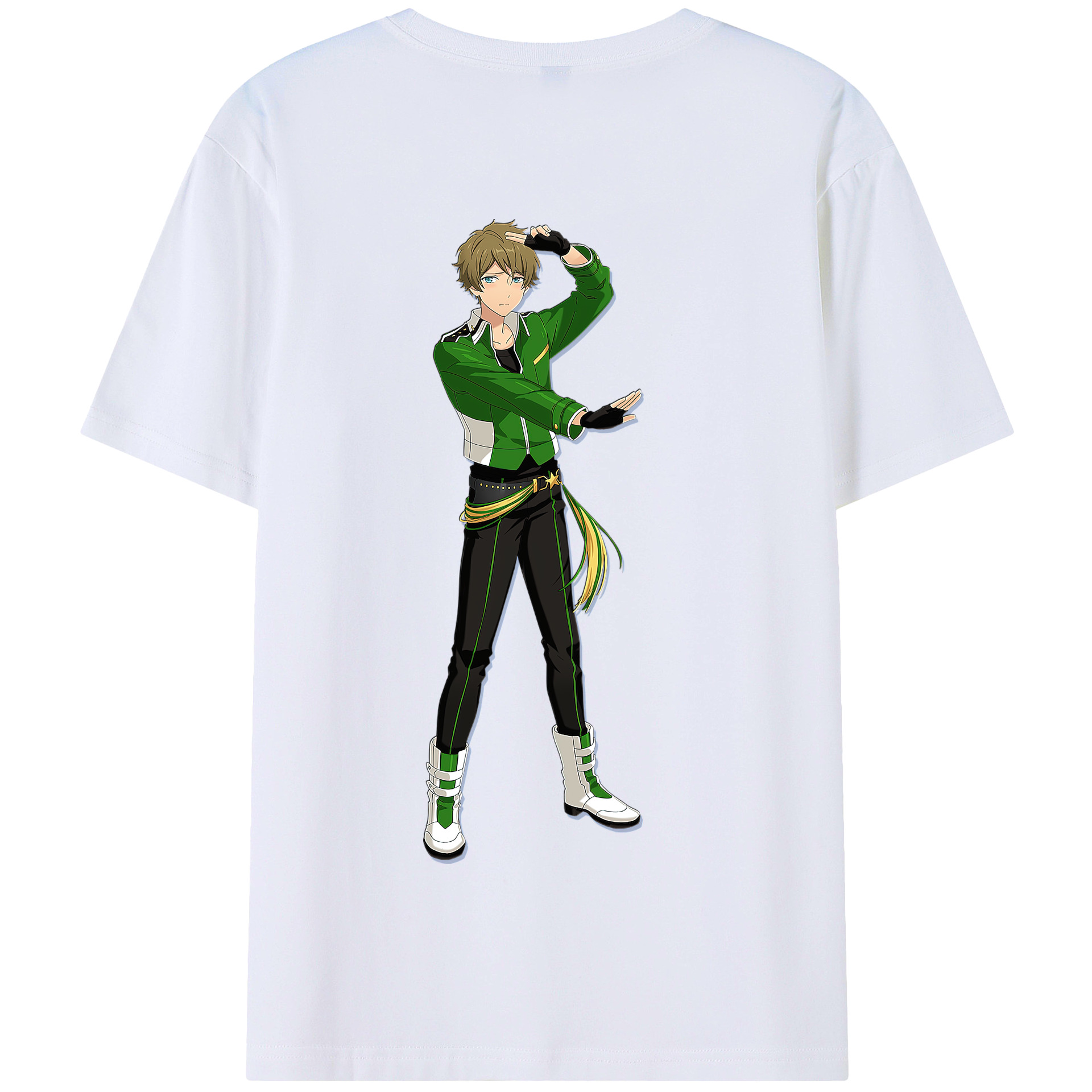 （画像用） あんさんぶるスターズ! Ensemble Stars 綿100％半袖Tシャツ（背面プリント）