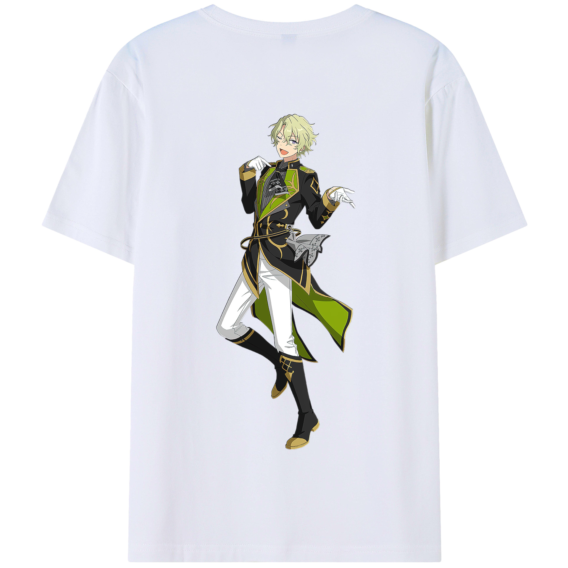 （画像用） あんさんぶるスターズ! Ensemble Stars 綿100％半袖Tシャツ（背面プリント）