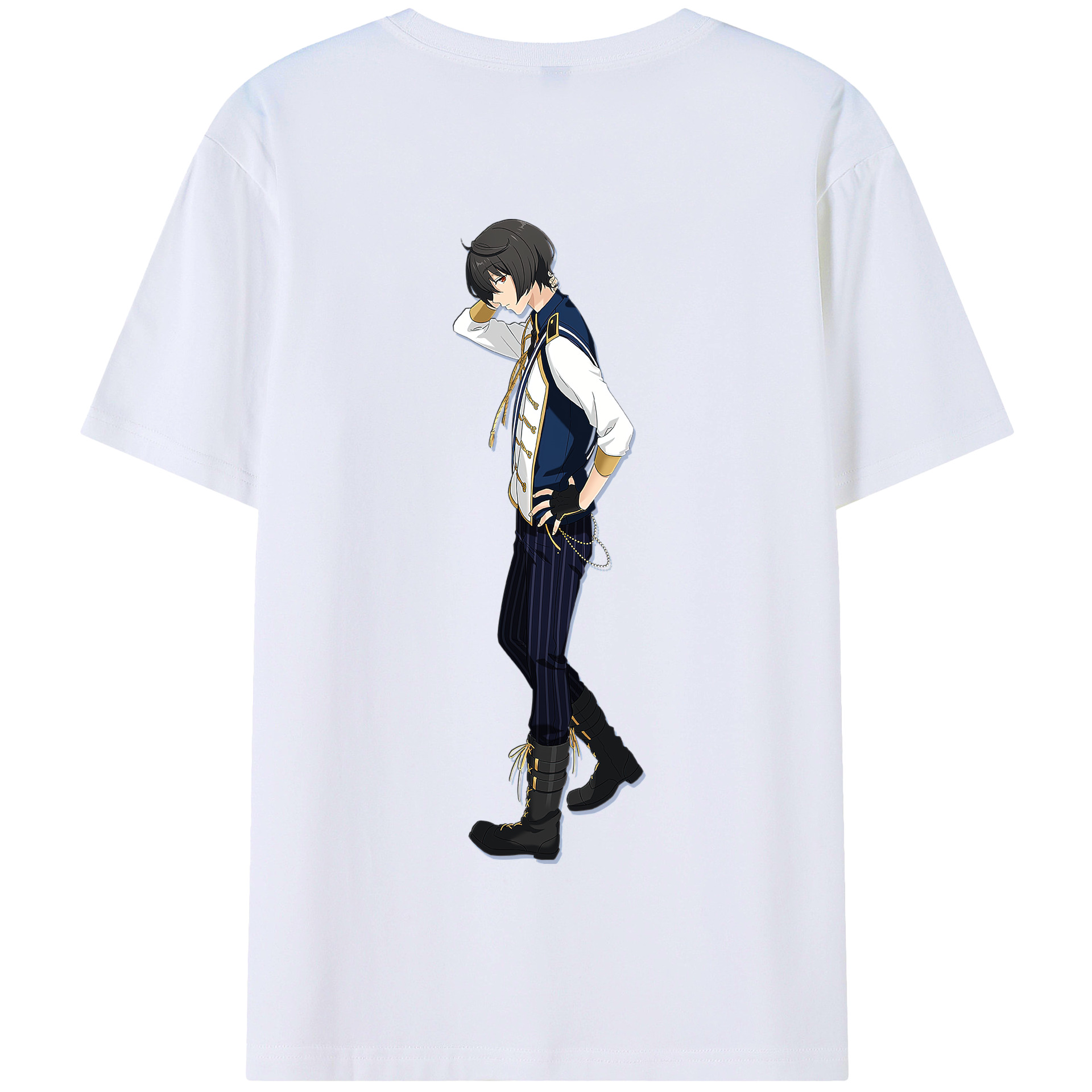（画像用） あんさんぶるスターズ! Ensemble Stars 綿100％半袖Tシャツ（背面プリント）