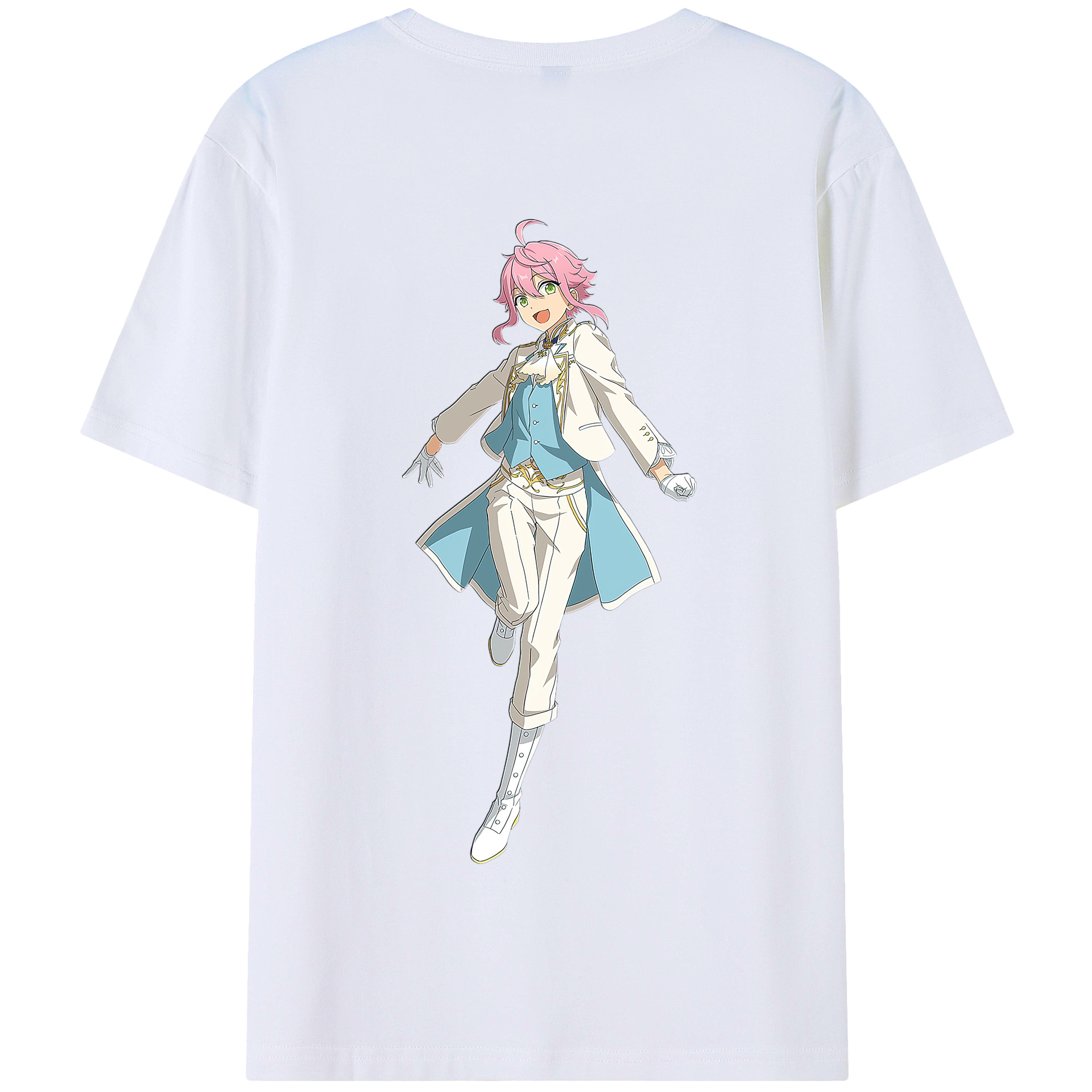 （画像用） あんさんぶるスターズ! Ensemble Stars 綿100％半袖Tシャツ（背面プリント）