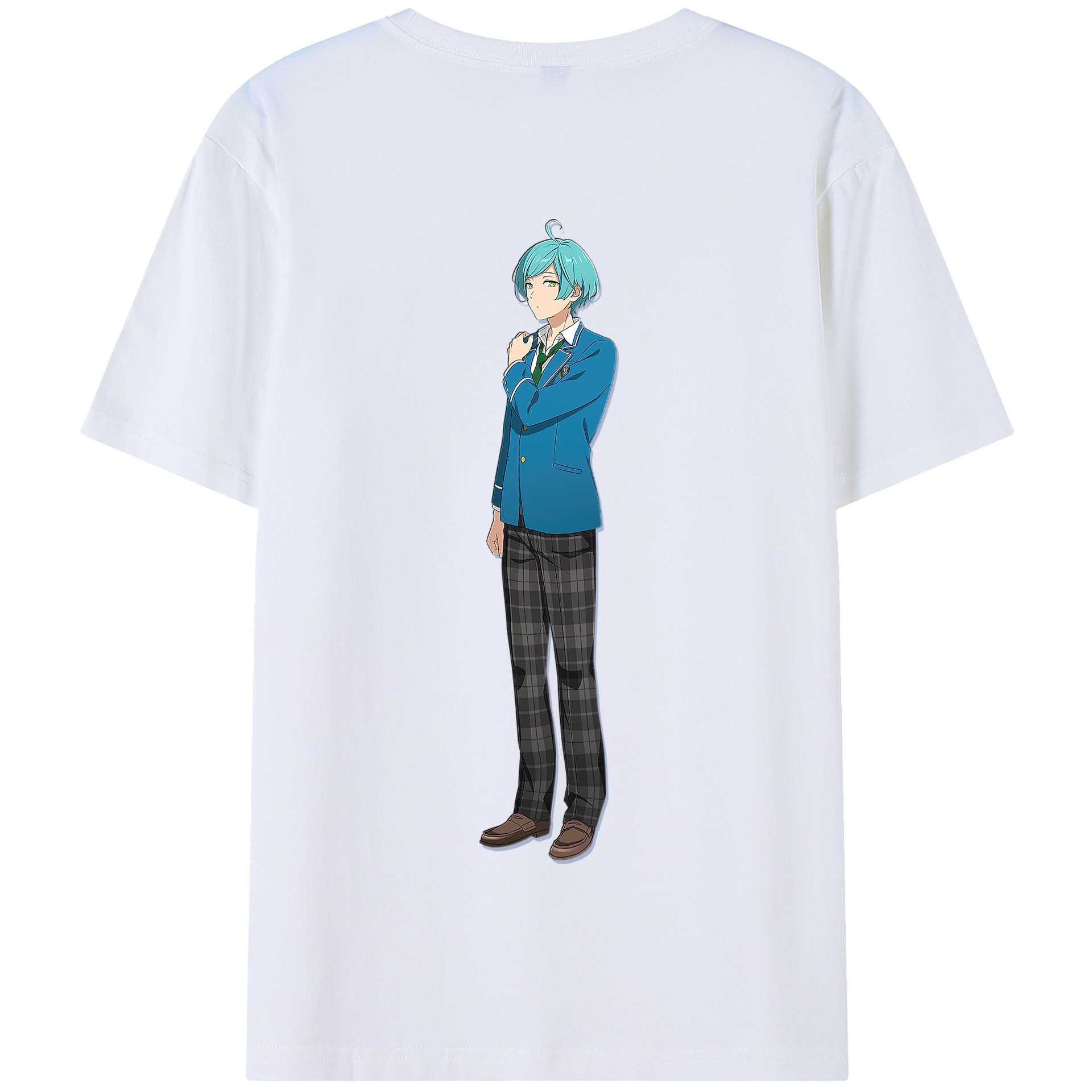 （画像用） あんさんぶるスターズ! Ensemble Stars 綿100％半袖Tシャツ（背面プリント）
