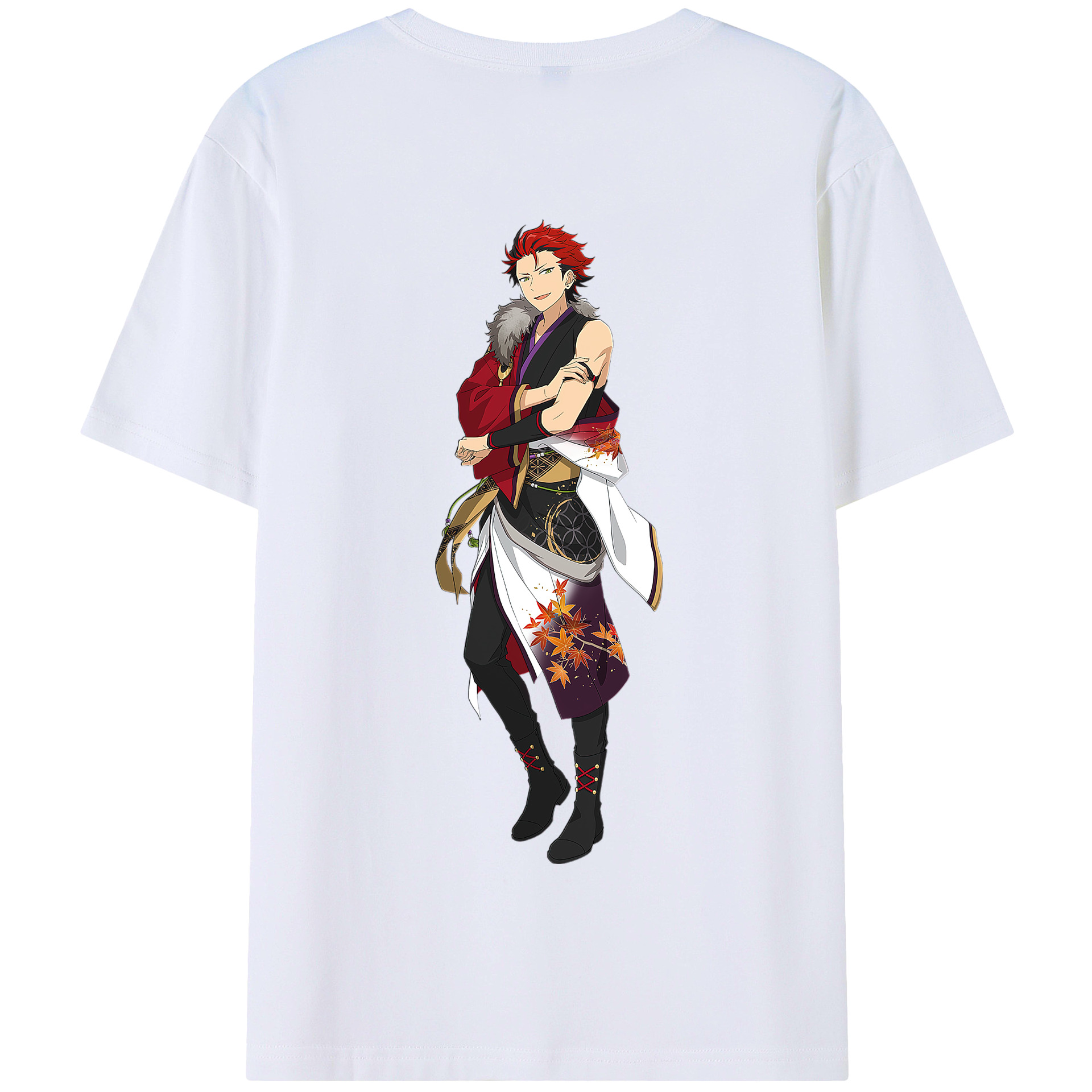 （画像用） あんさんぶるスターズ! Ensemble Stars 綿100％半袖Tシャツ（背面プリント）