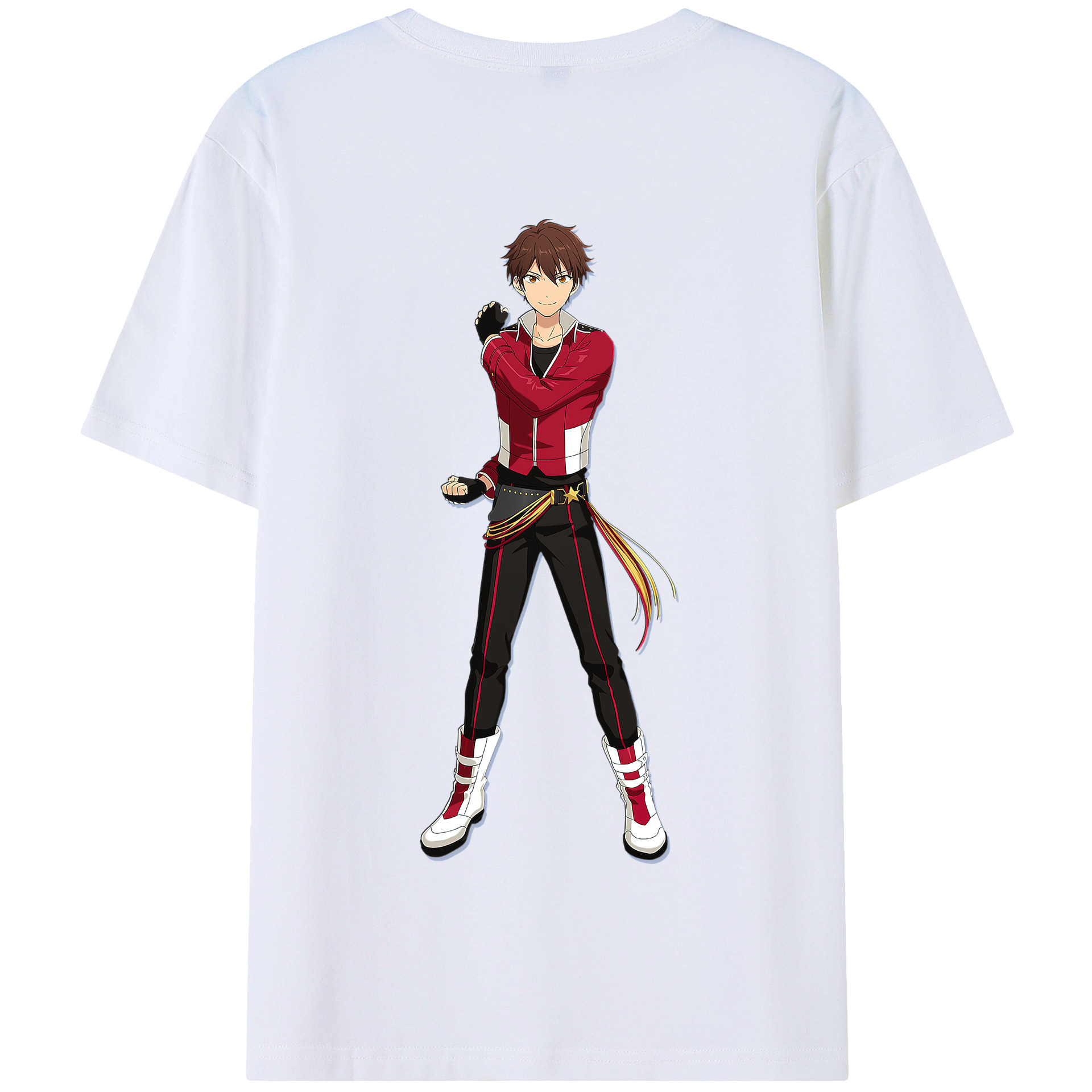 （画像用） あんさんぶるスターズ! Ensemble Stars 綿100％半袖Tシャツ（背面プリント）