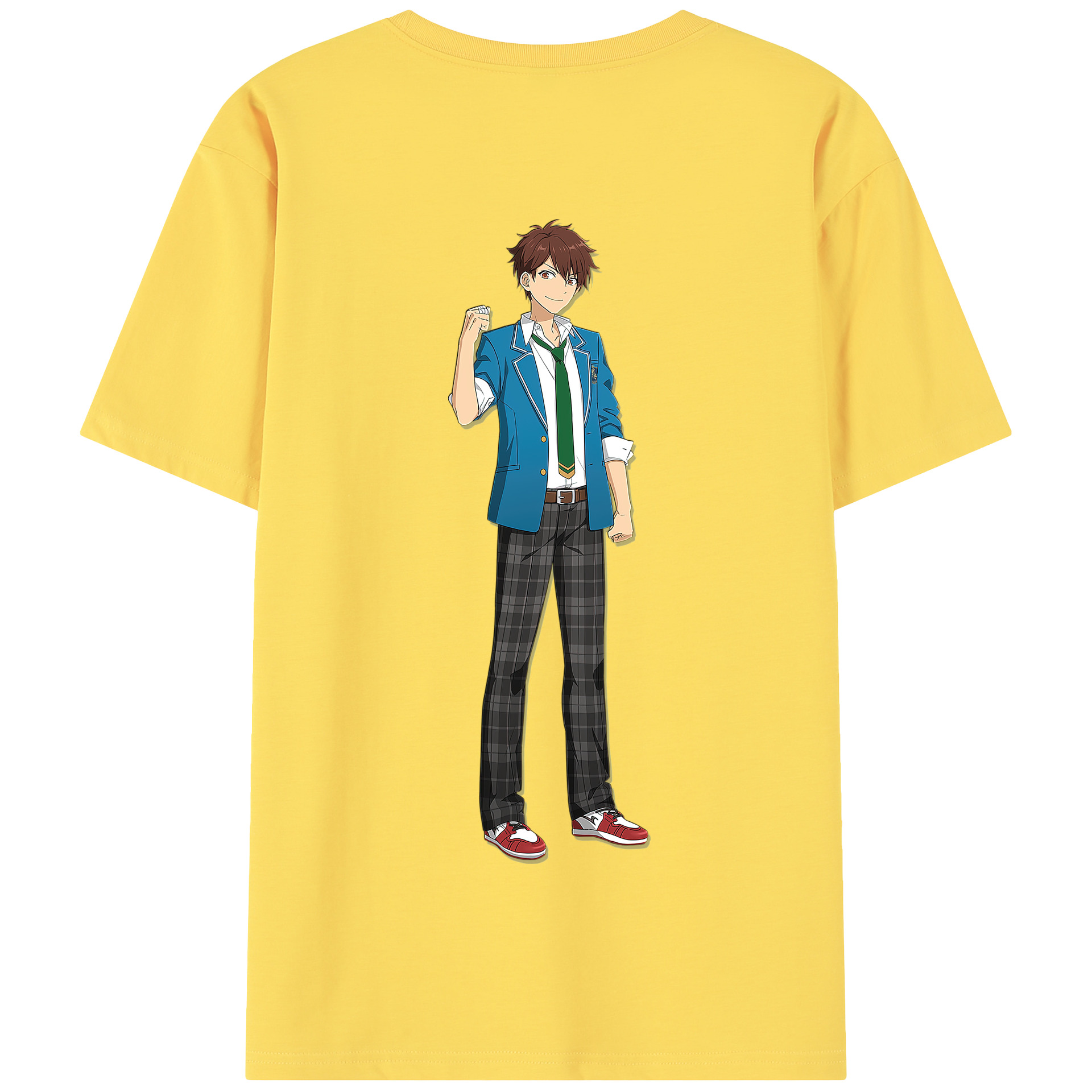 （画像用） あんさんぶるスターズ! Ensemble Stars 綿100％半袖Tシャツ（背面プリント）