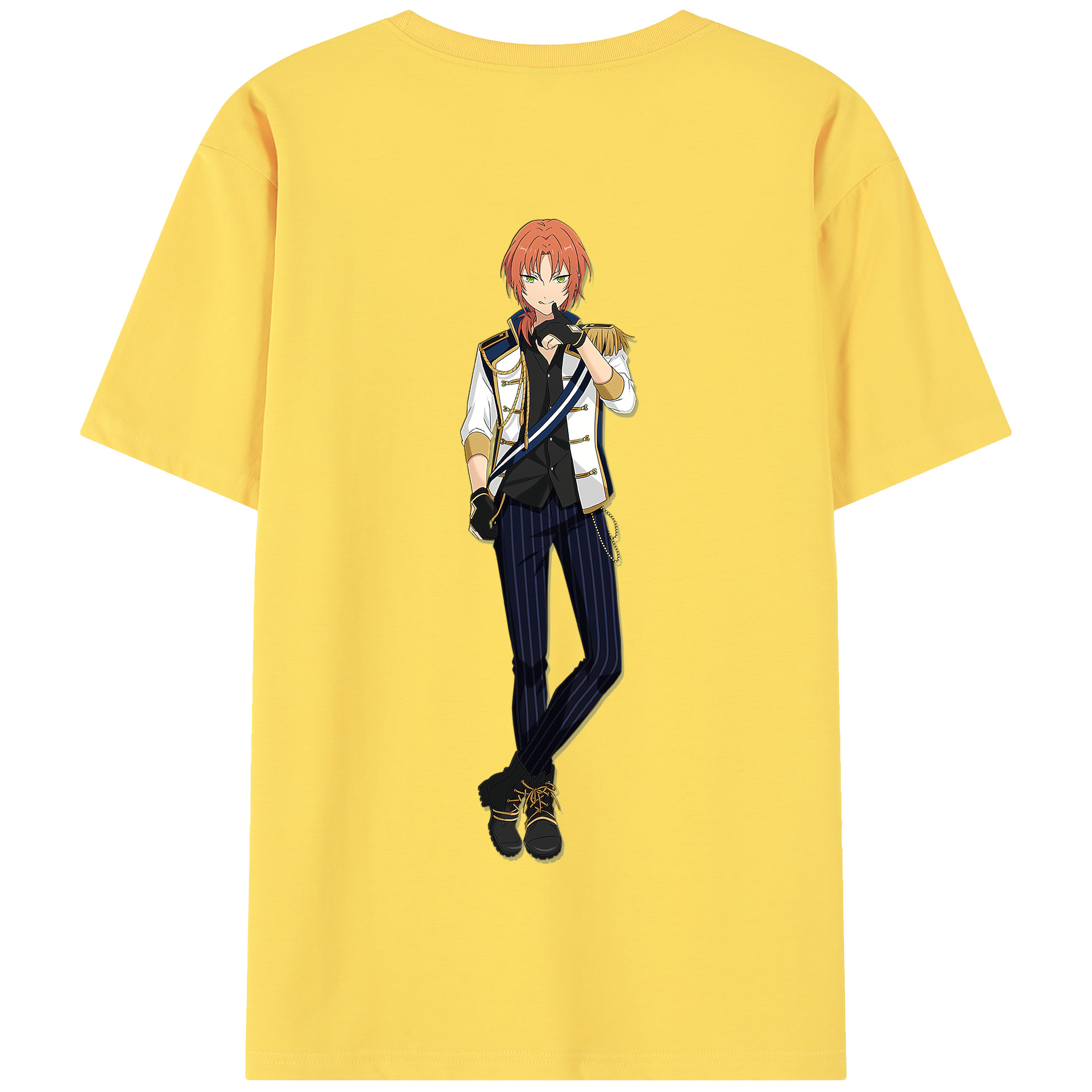 （画像用） あんさんぶるスターズ! Ensemble Stars 綿100％半袖Tシャツ（背面プリント）