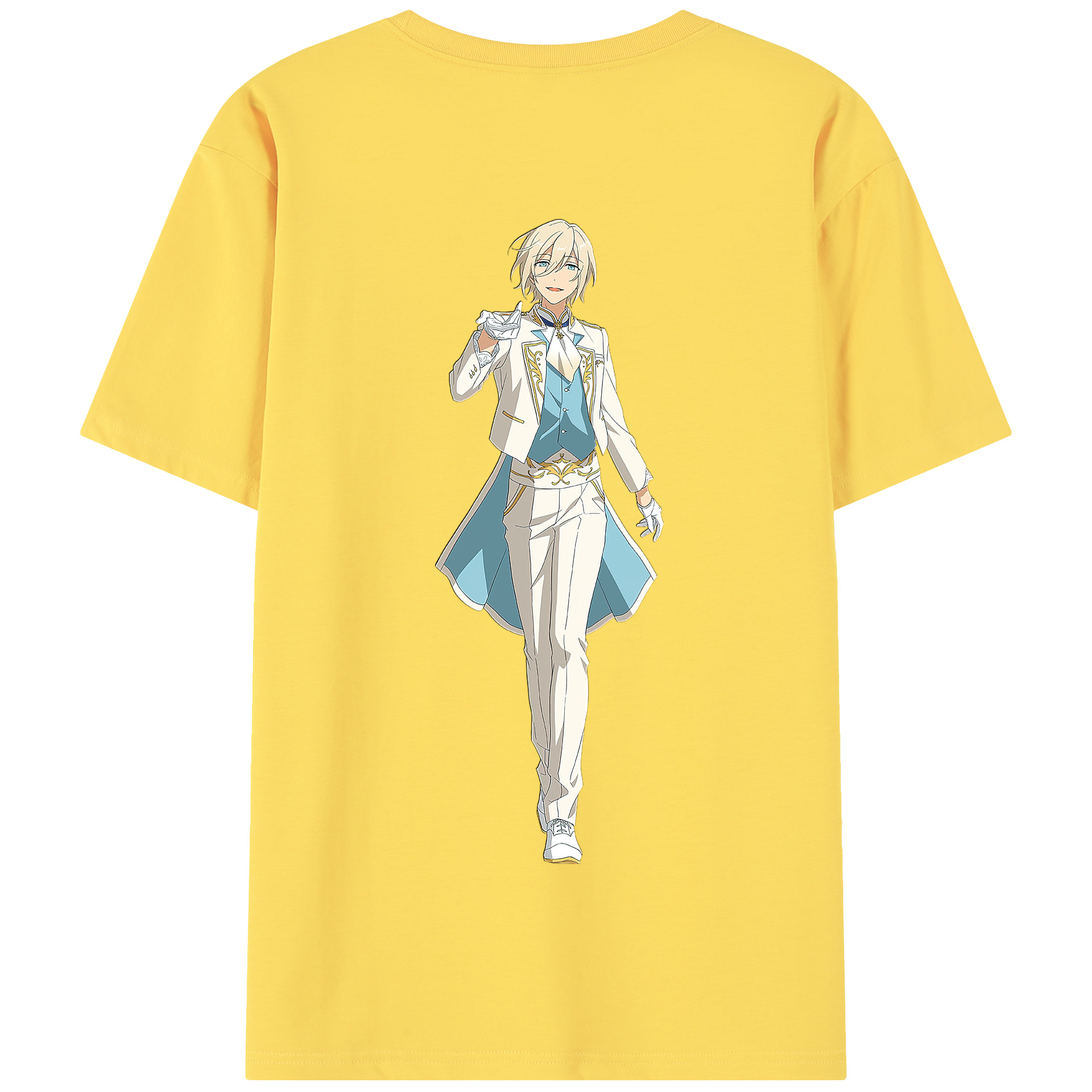 （画像用） あんさんぶるスターズ! Ensemble Stars 綿100％半袖Tシャツ（背面プリント）