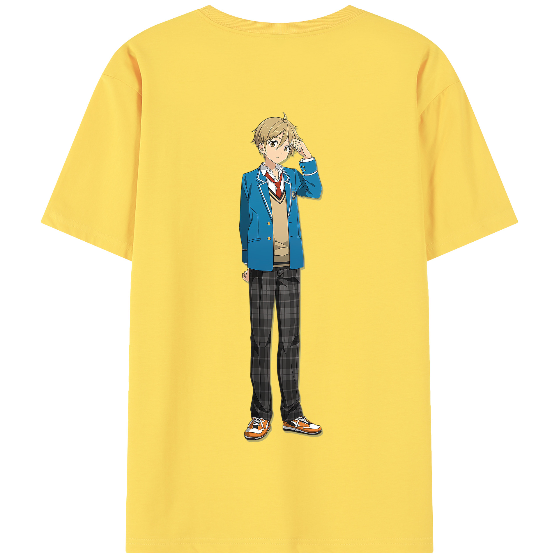 （画像用） あんさんぶるスターズ! Ensemble Stars 綿100％半袖Tシャツ（背面プリント）
