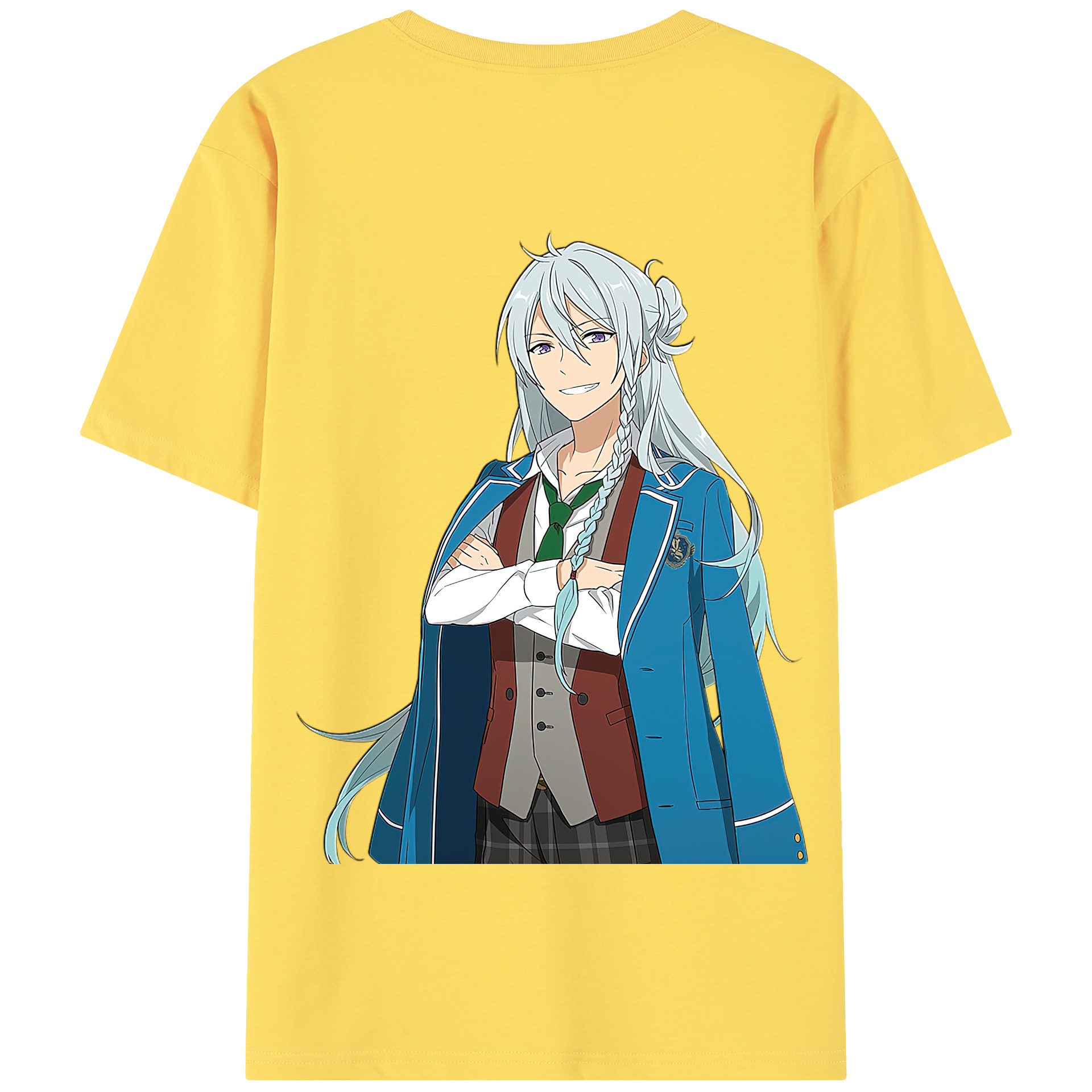 （画像用） あんさんぶるスターズ! Ensemble Stars 綿100％半袖Tシャツ（背面プリント）