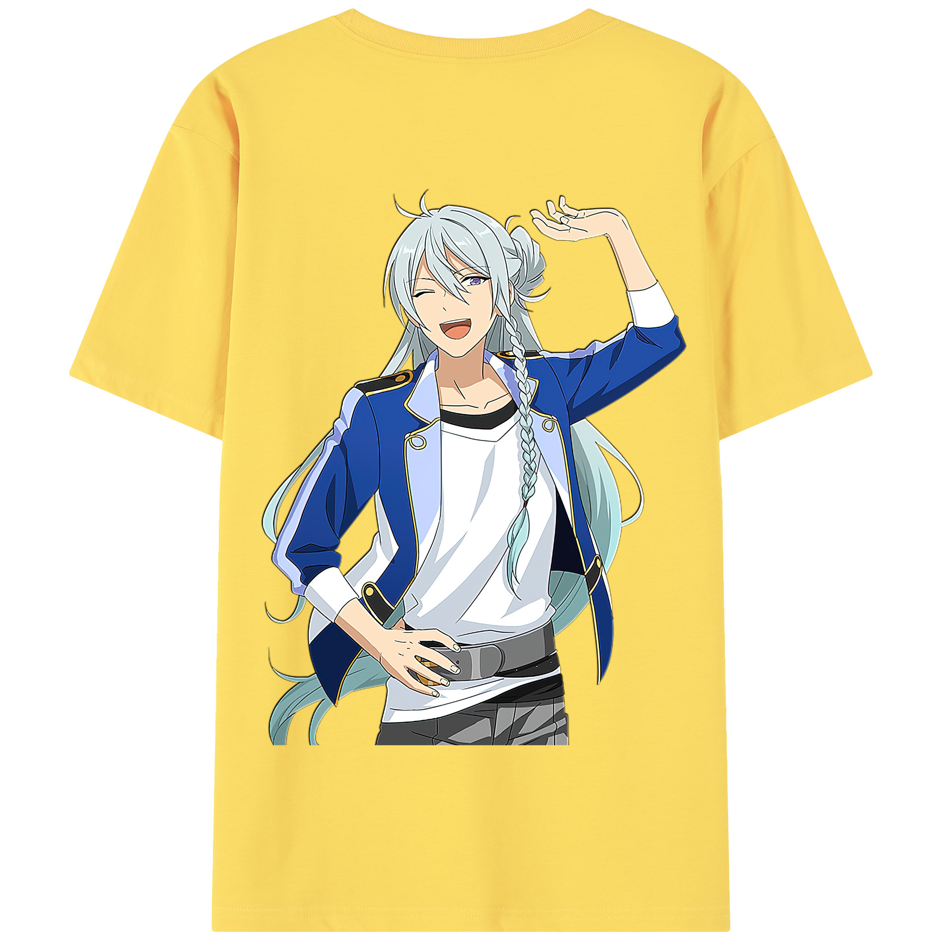 （画像用） あんさんぶるスターズ! Ensemble Stars 綿100％半袖Tシャツ（背面プリント）