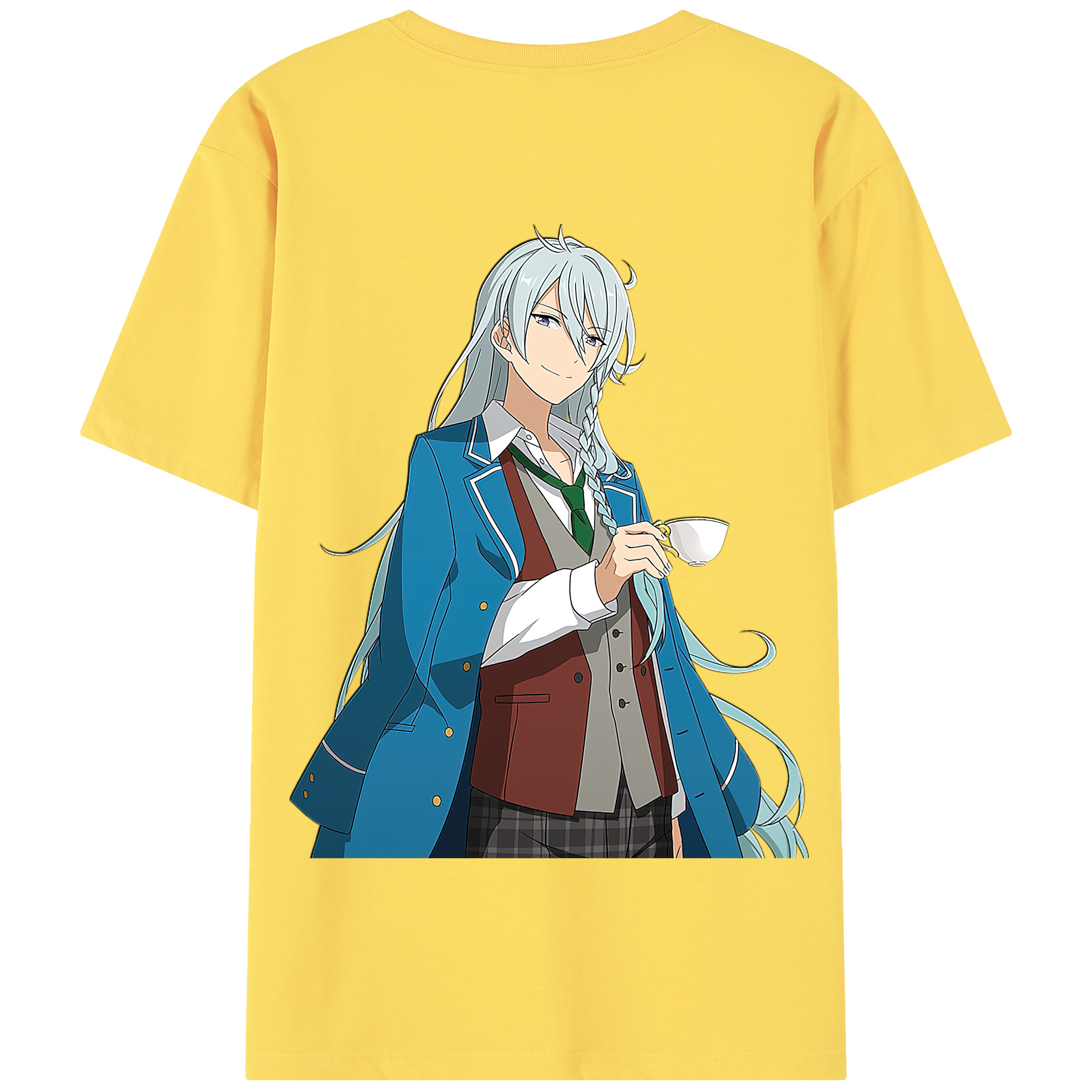 （画像用） あんさんぶるスターズ! Ensemble Stars 綿100％半袖Tシャツ（背面プリント）