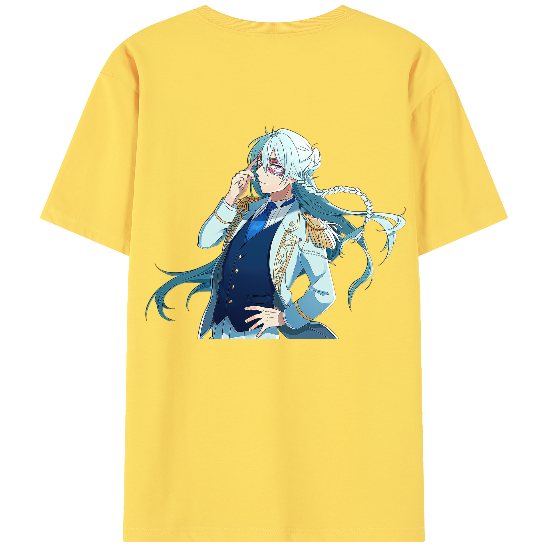 （画像用） あんさんぶるスターズ! Ensemble Stars 綿100％半袖Tシャツ（背面プリント）