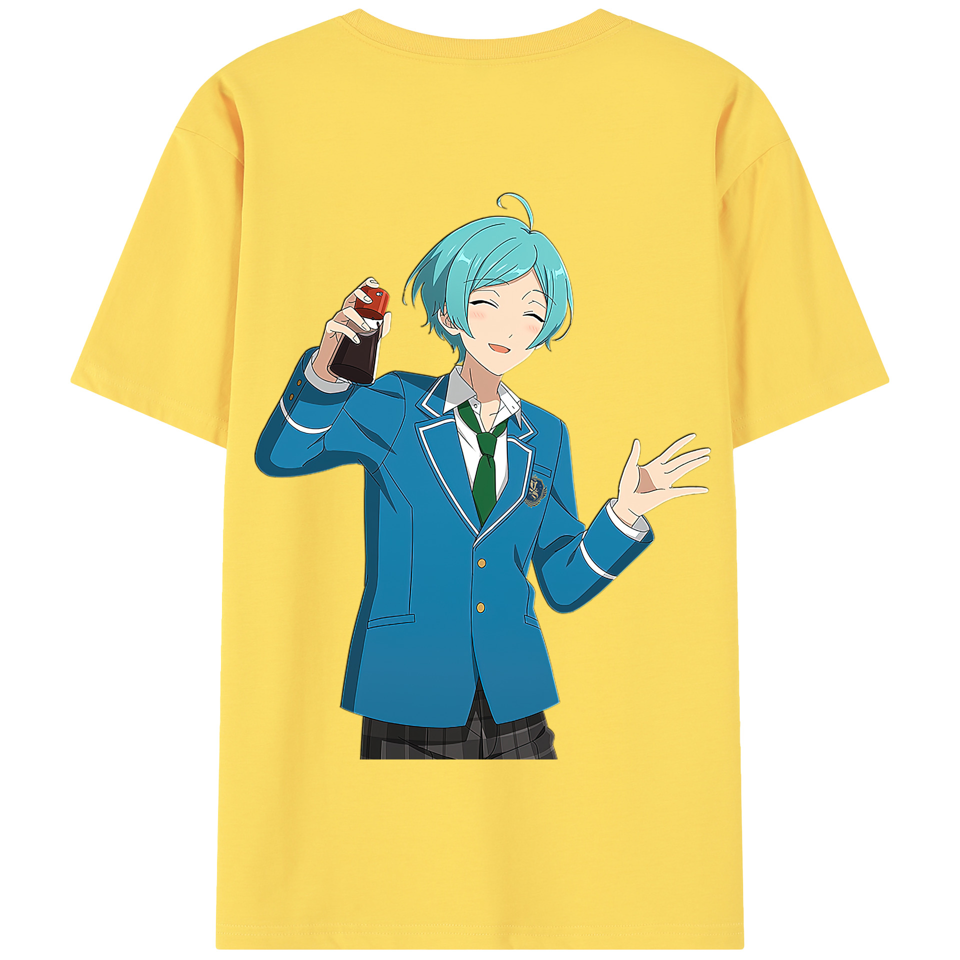 （画像用） あんさんぶるスターズ! Ensemble Stars 綿100％半袖Tシャツ（背面プリント）