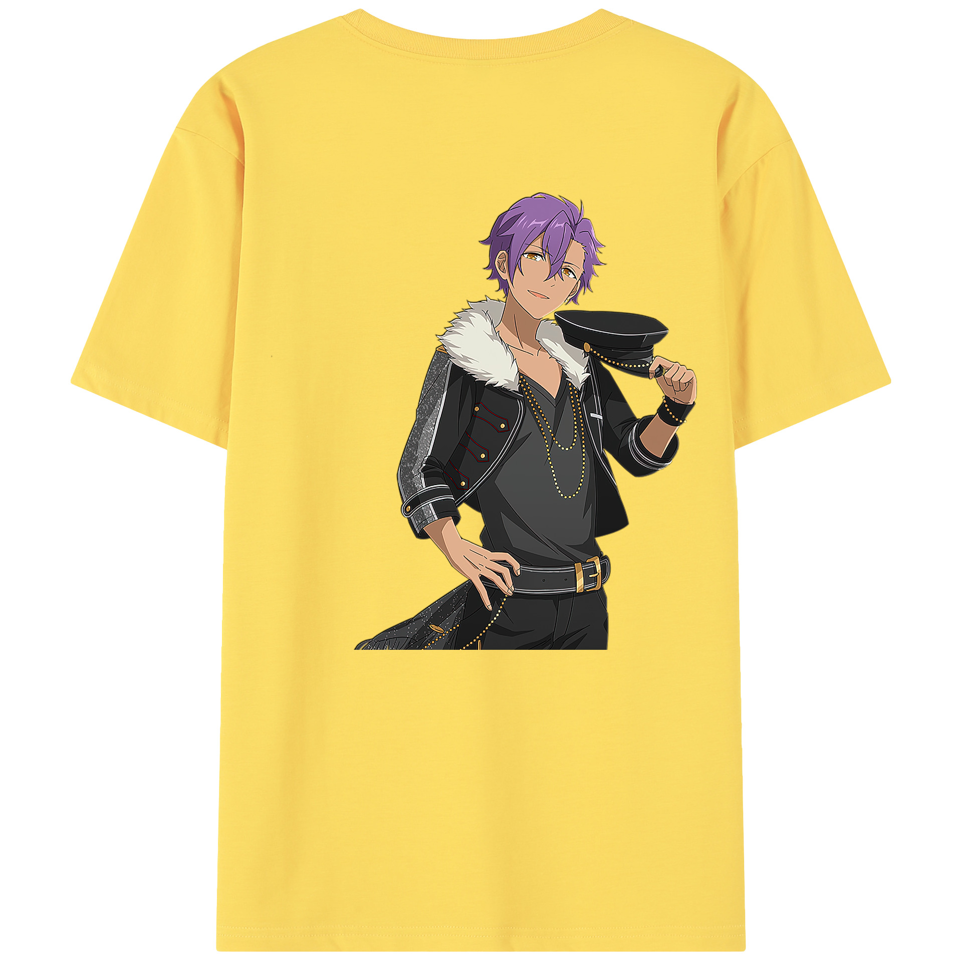 （画像用） あんさんぶるスターズ! Ensemble Stars 綿100％半袖Tシャツ（背面プリント）