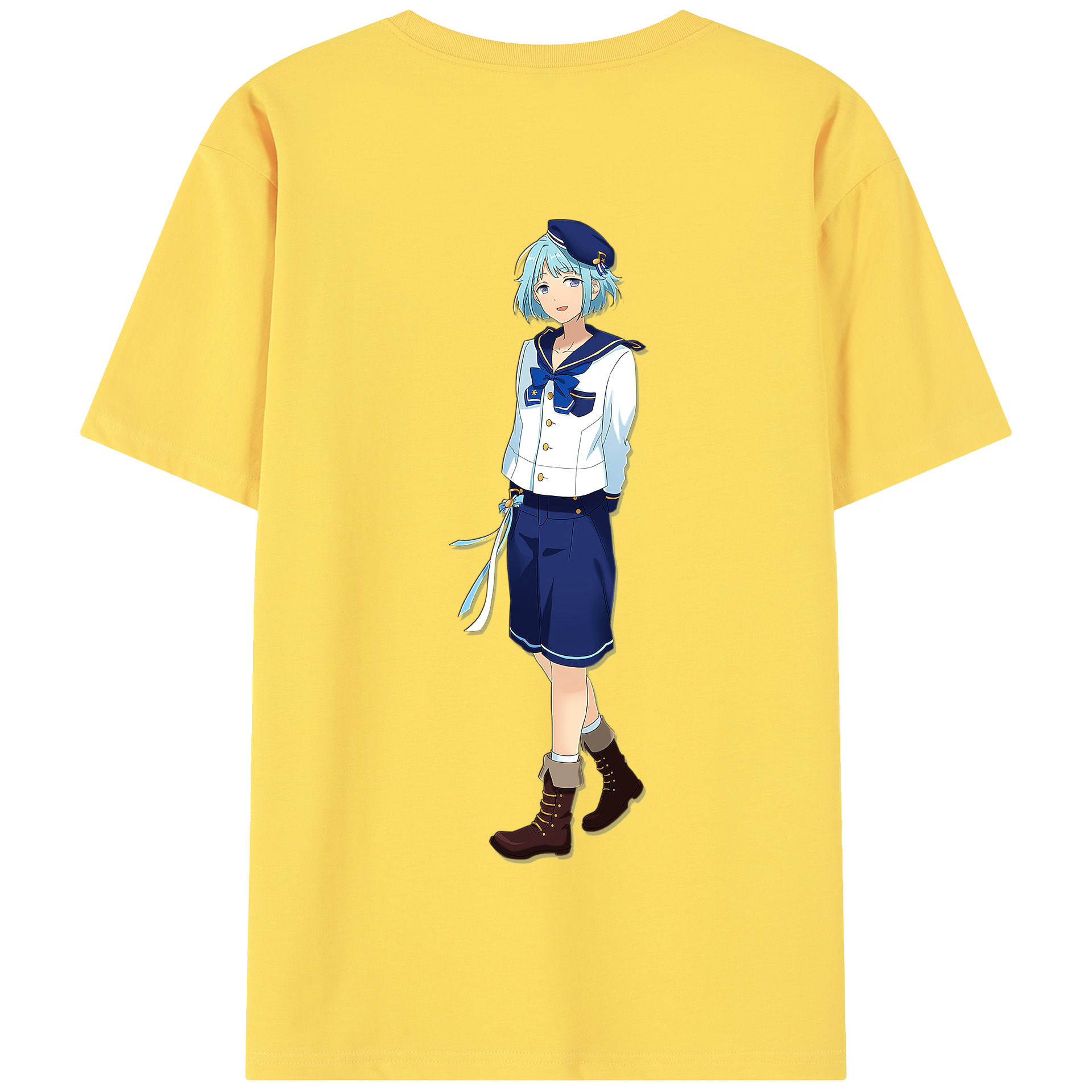 （画像用） あんさんぶるスターズ! Ensemble Stars 綿100％半袖Tシャツ（背面プリント）