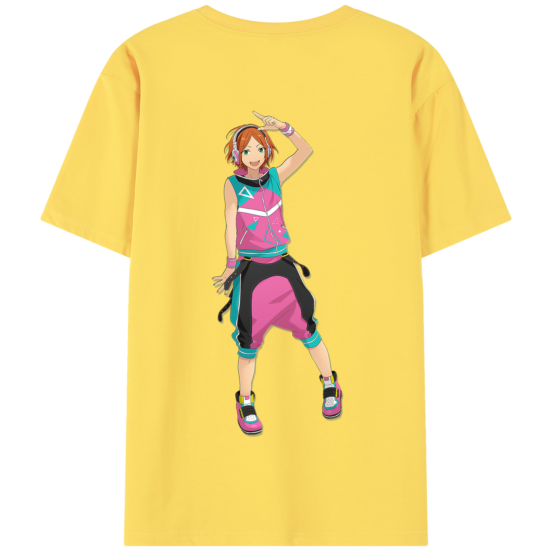 （画像用） あんさんぶるスターズ! Ensemble Stars 綿100％半袖Tシャツ（背面プリント）