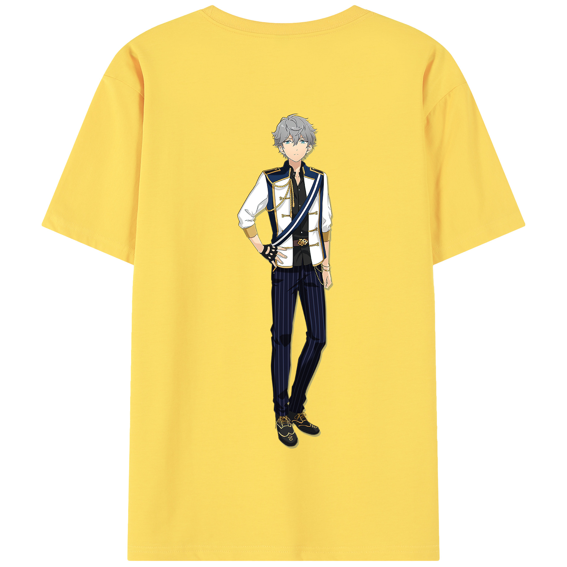 （画像用） あんさんぶるスターズ! Ensemble Stars 綿100％半袖Tシャツ（背面プリント）