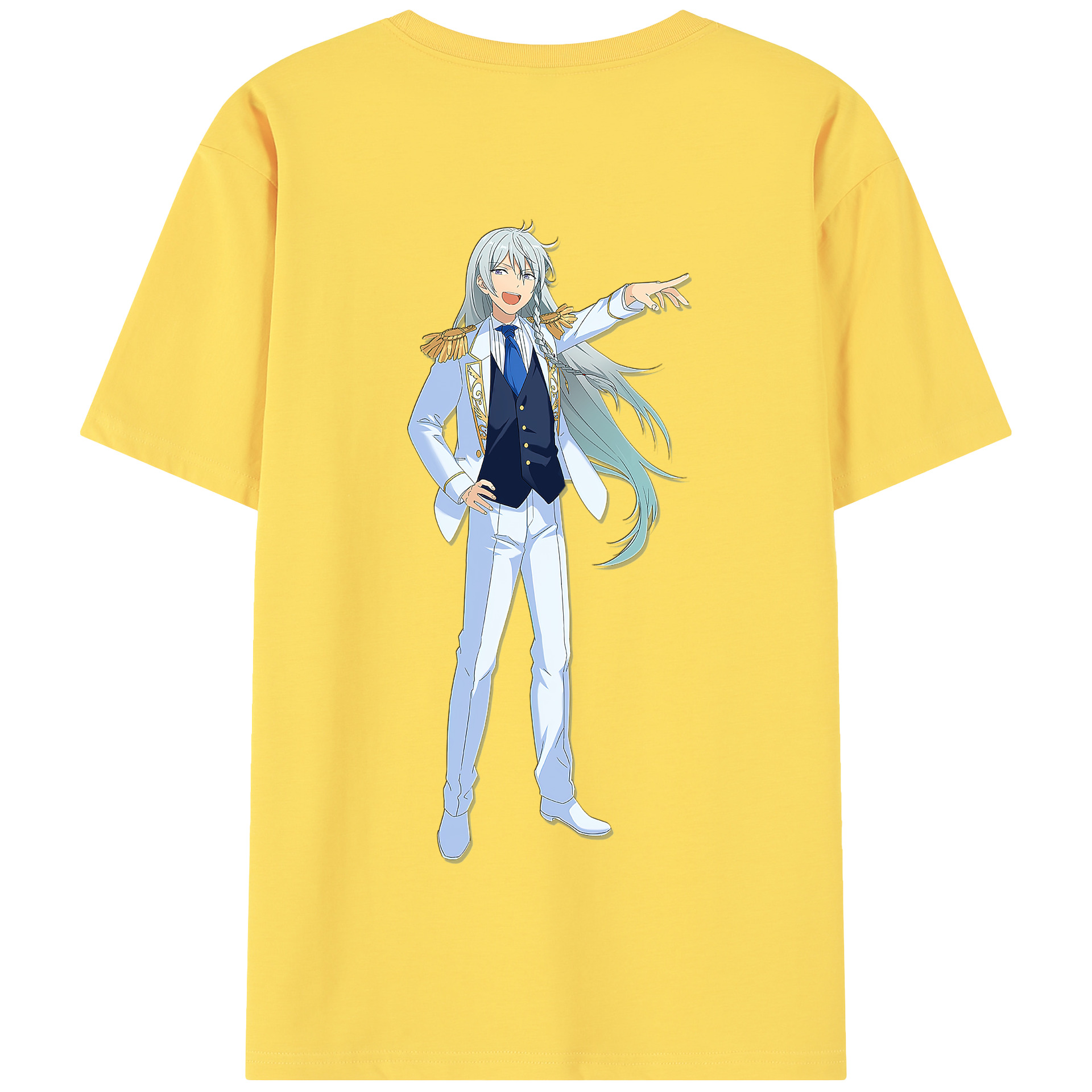 （画像用） あんさんぶるスターズ! Ensemble Stars 綿100％半袖Tシャツ（背面プリント）
