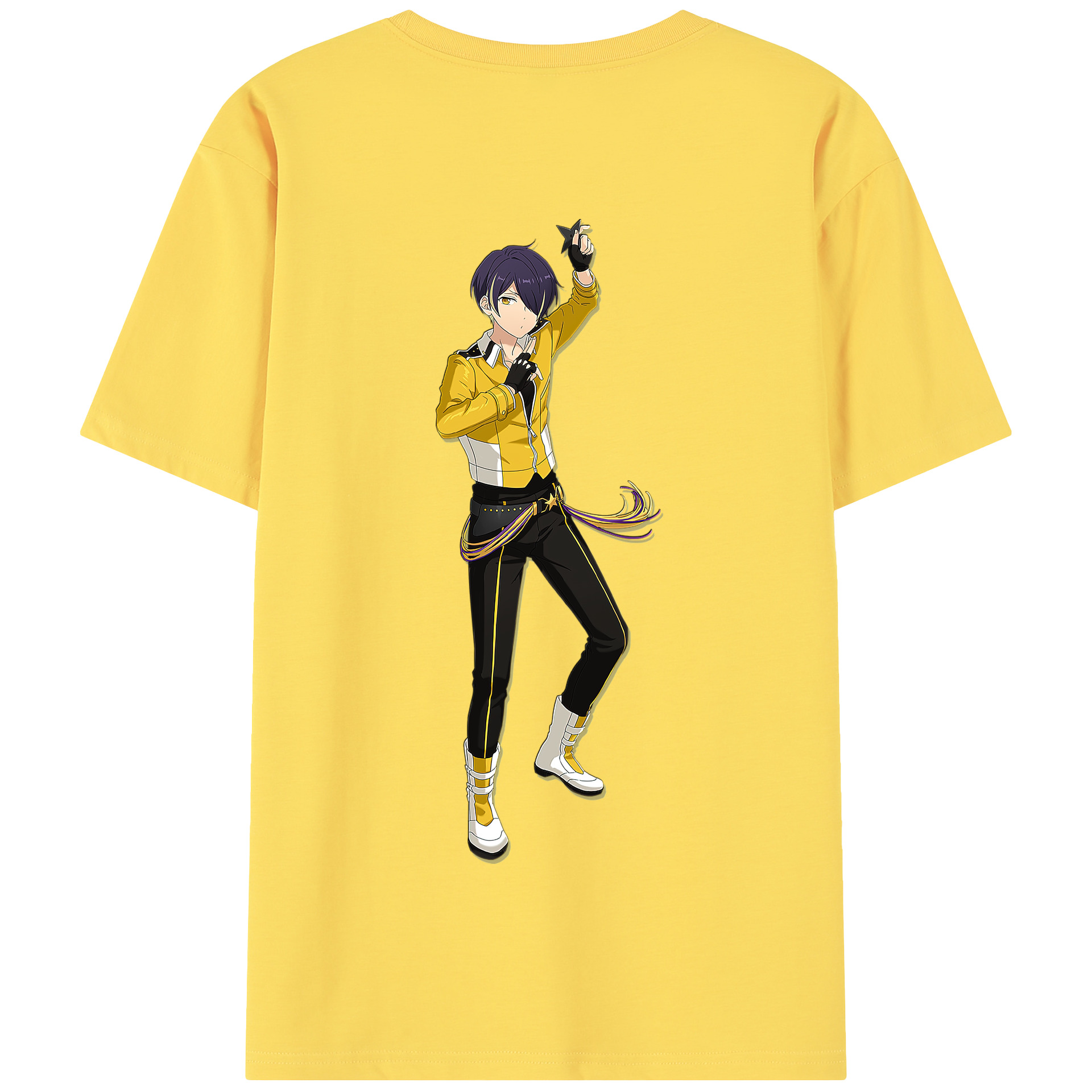 （画像用） あんさんぶるスターズ! Ensemble Stars 綿100％半袖Tシャツ（背面プリント）