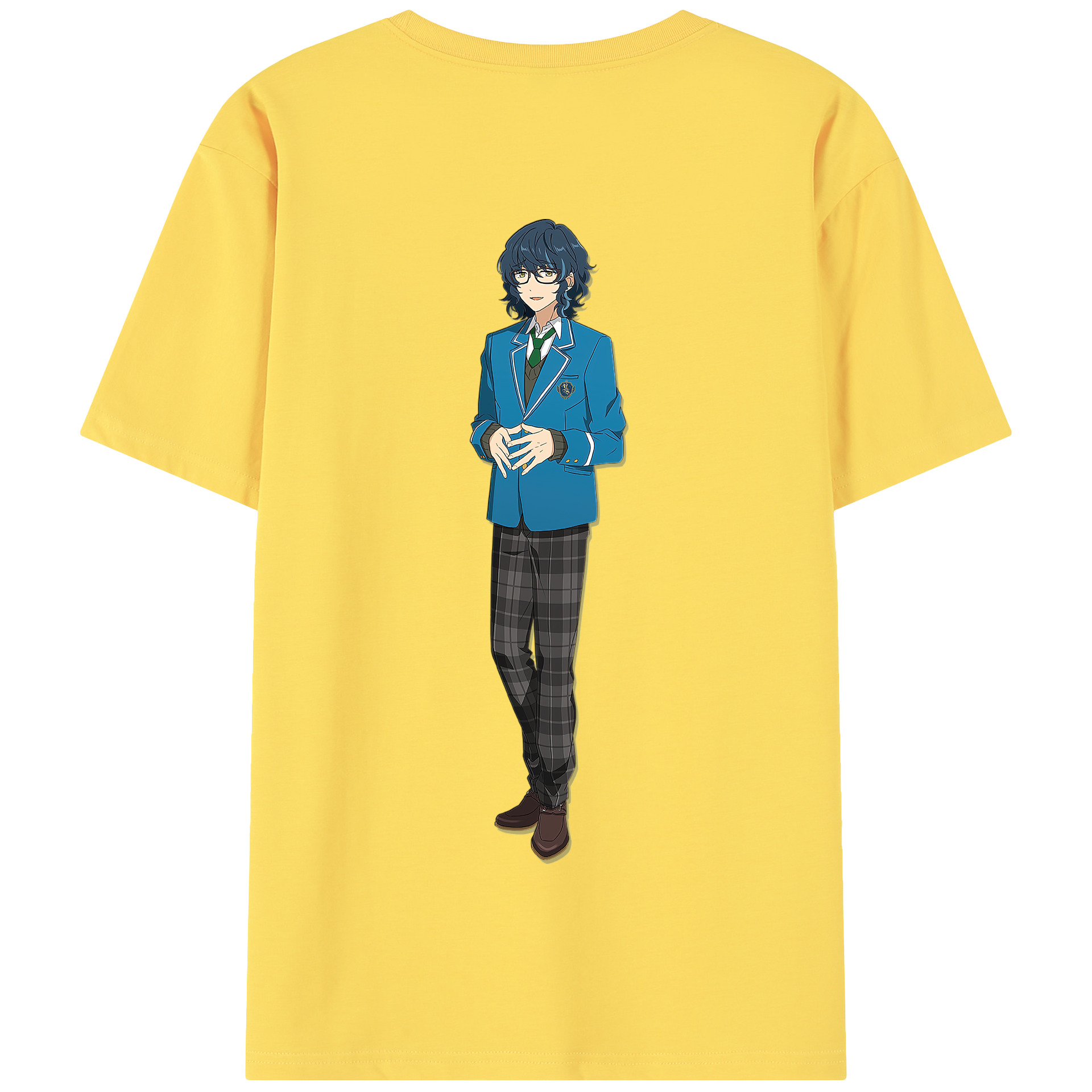 （画像用） あんさんぶるスターズ! Ensemble Stars 綿100％半袖Tシャツ（背面プリント）