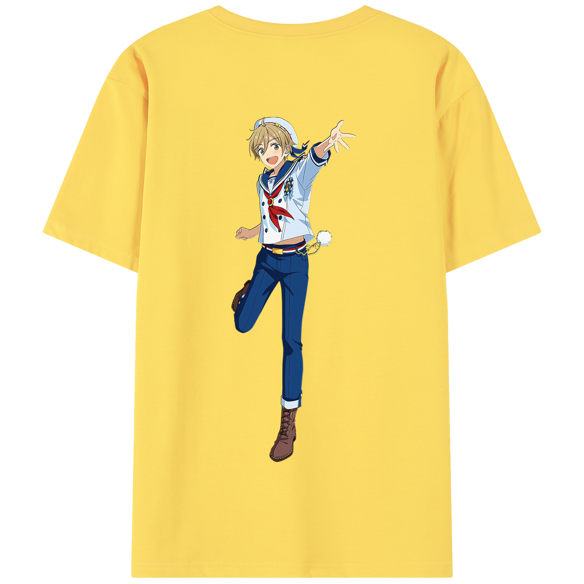 （画像用） あんさんぶるスターズ! Ensemble Stars 綿100％半袖Tシャツ（背面プリント）