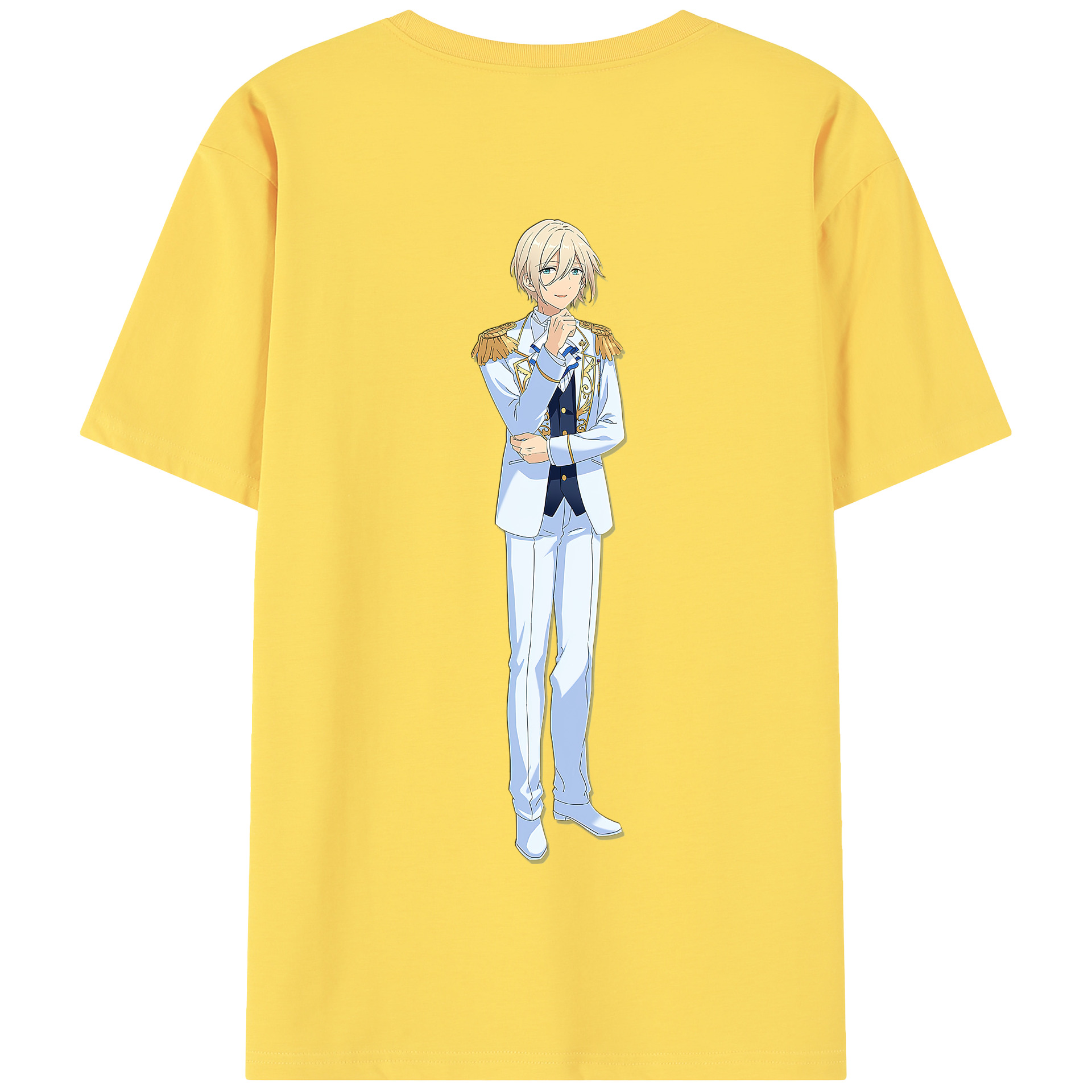 （画像用） あんさんぶるスターズ! Ensemble Stars 綿100％半袖Tシャツ（背面プリント）