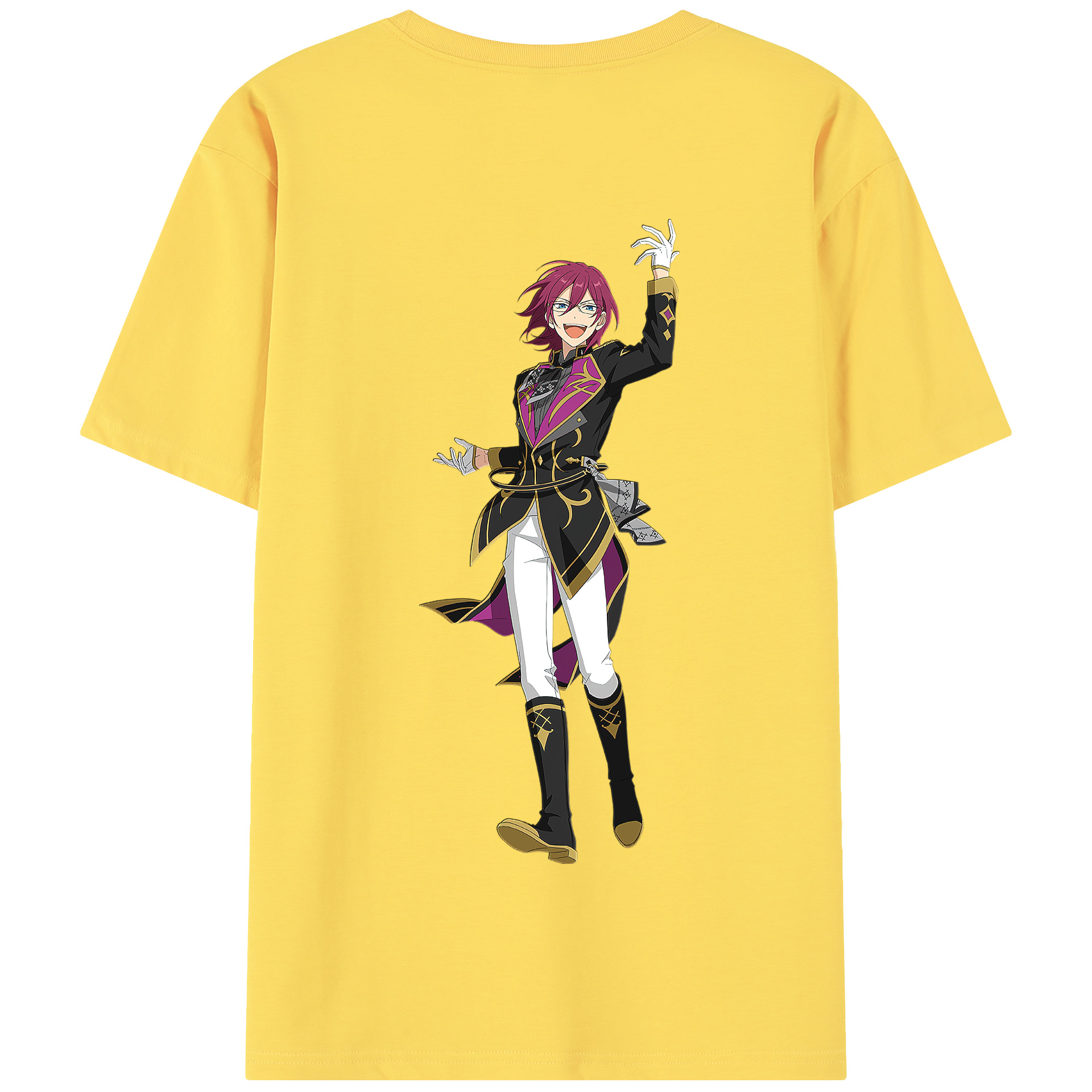 （画像用） あんさんぶるスターズ! Ensemble Stars 綿100％半袖Tシャツ（背面プリント）
