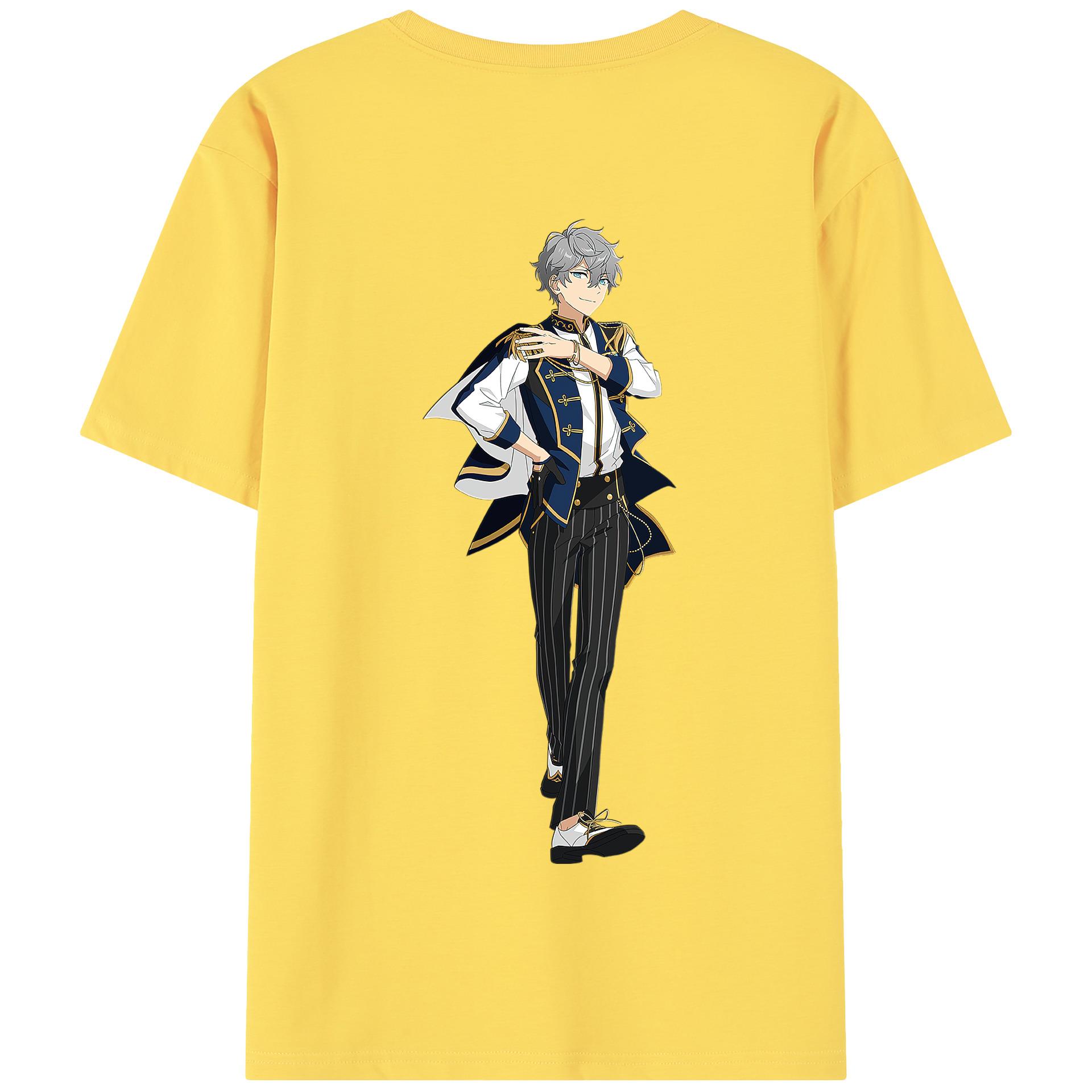 （画像用） あんさんぶるスターズ! Ensemble Stars 綿100％半袖Tシャツ（背面プリント）