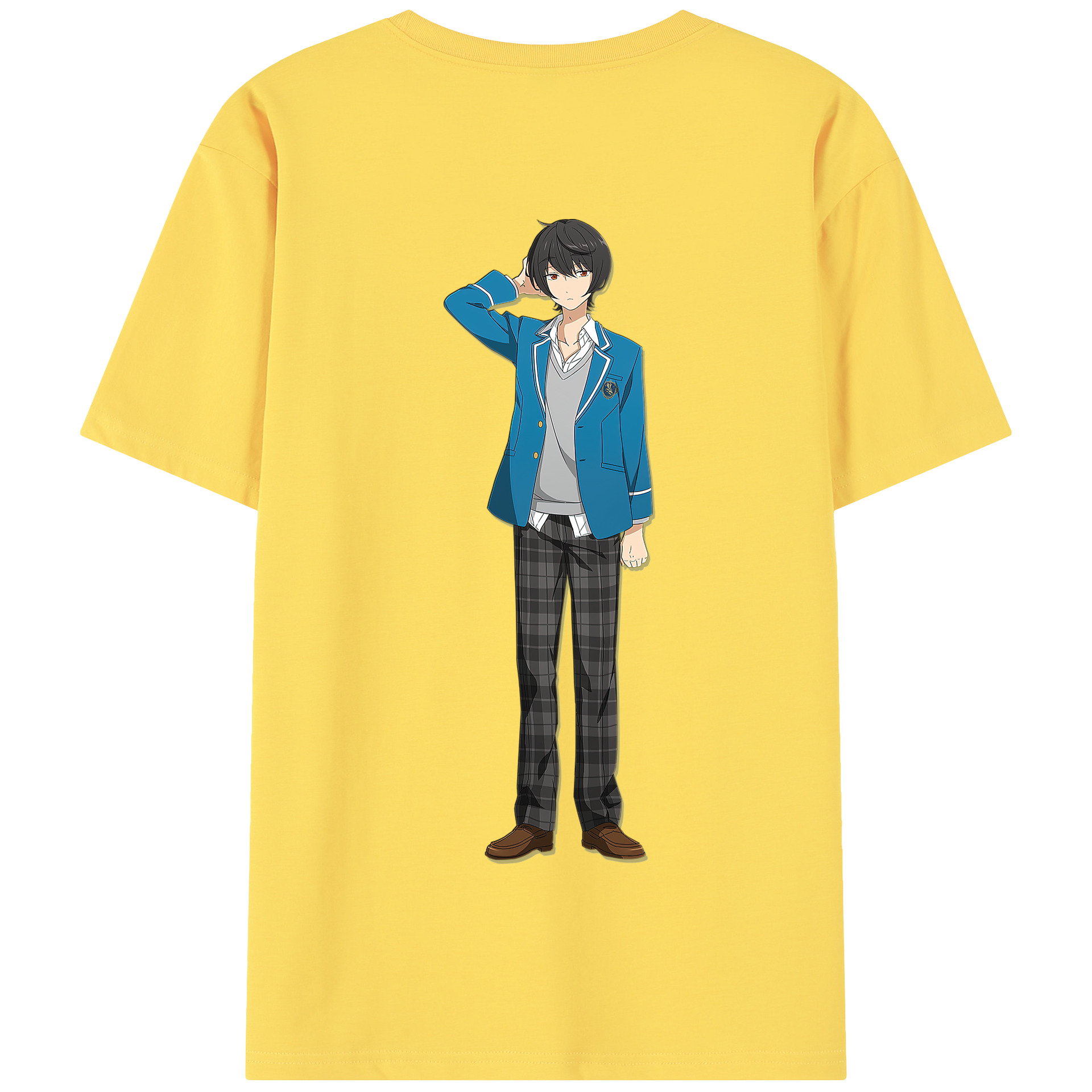 （画像用） あんさんぶるスターズ! Ensemble Stars 綿100％半袖Tシャツ（背面プリント）