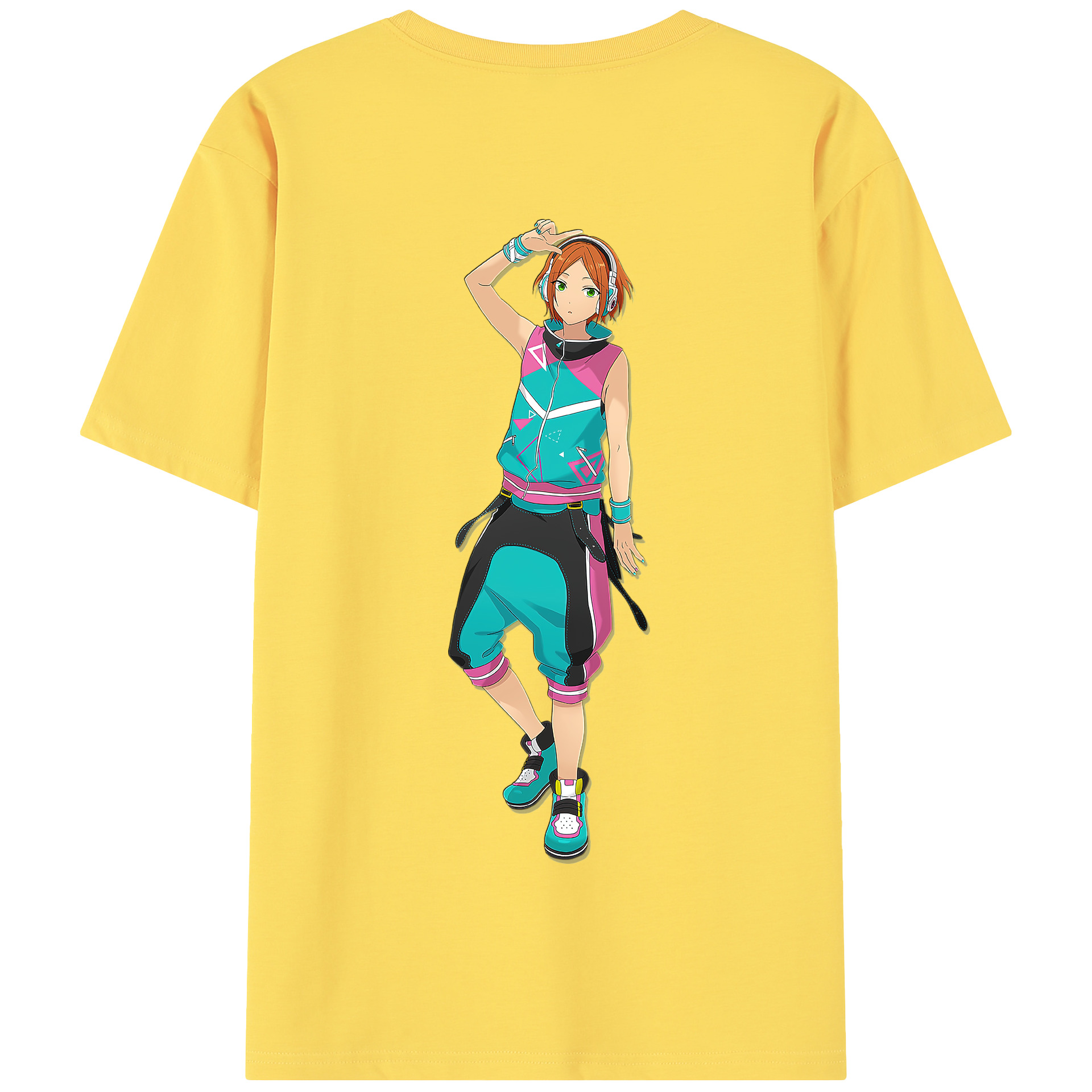 （画像用） あんさんぶるスターズ! Ensemble Stars 綿100％半袖Tシャツ（背面プリント）